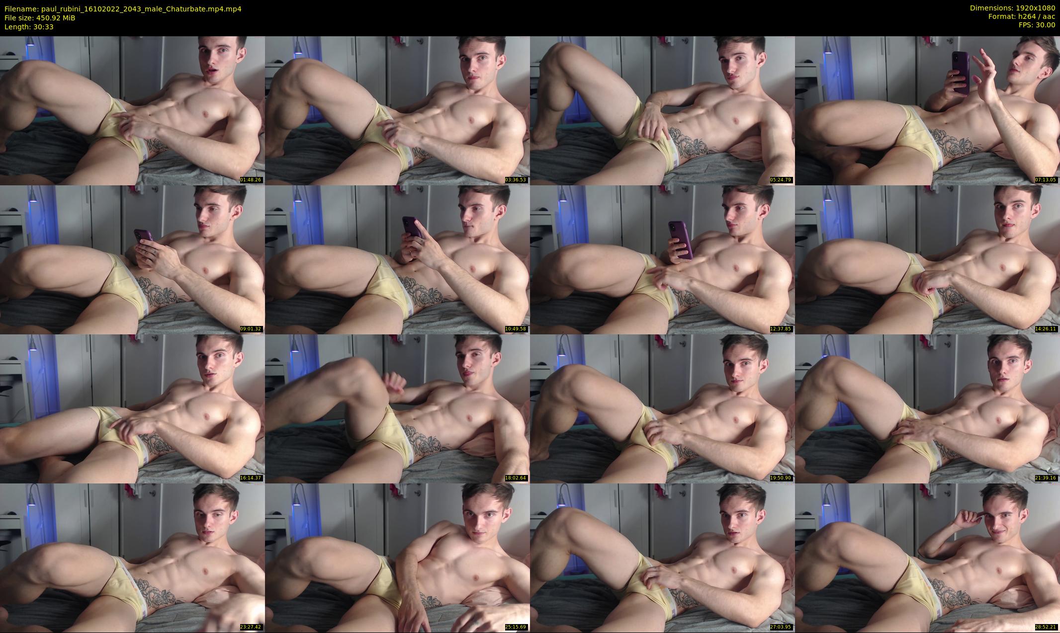 paul_rubini — 31 minute Chaturbate male cam show recording, 1080p, Oct 16, 2022