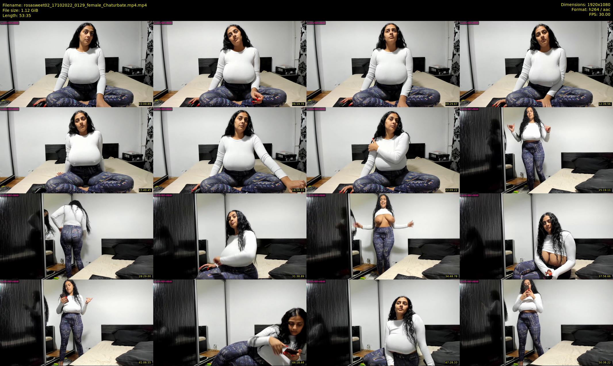 rosasweet02 — 54 minute Chaturbate female cam show recording, 1080p, Oct 17, 2022