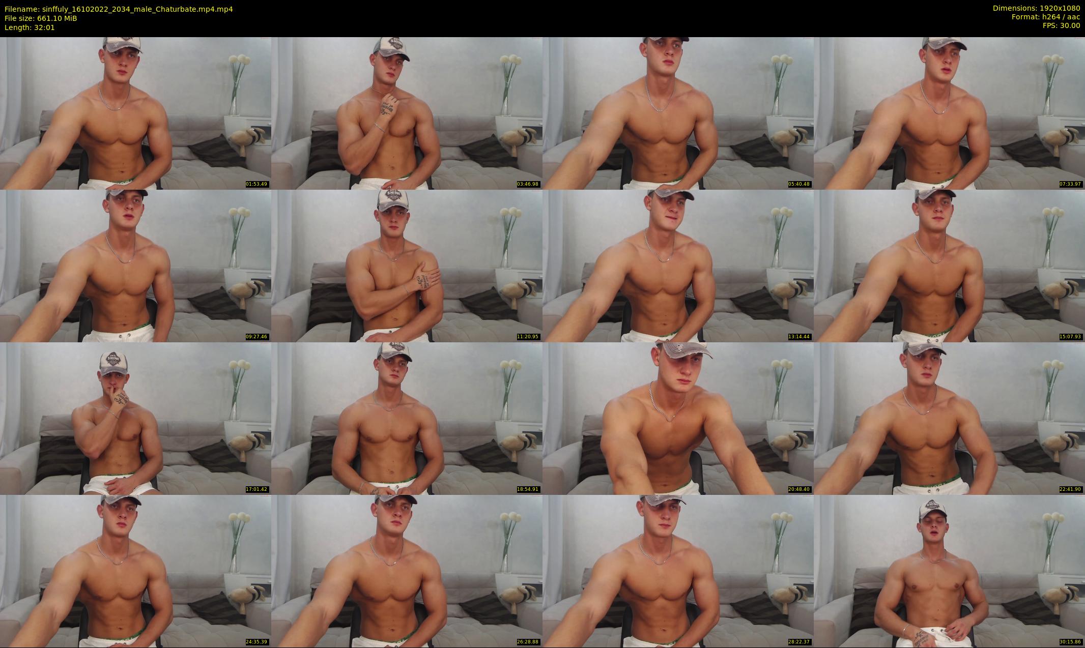 sinffuly — 33 minute Chaturbate male cam show recording, 1080p, Oct 16, 2022