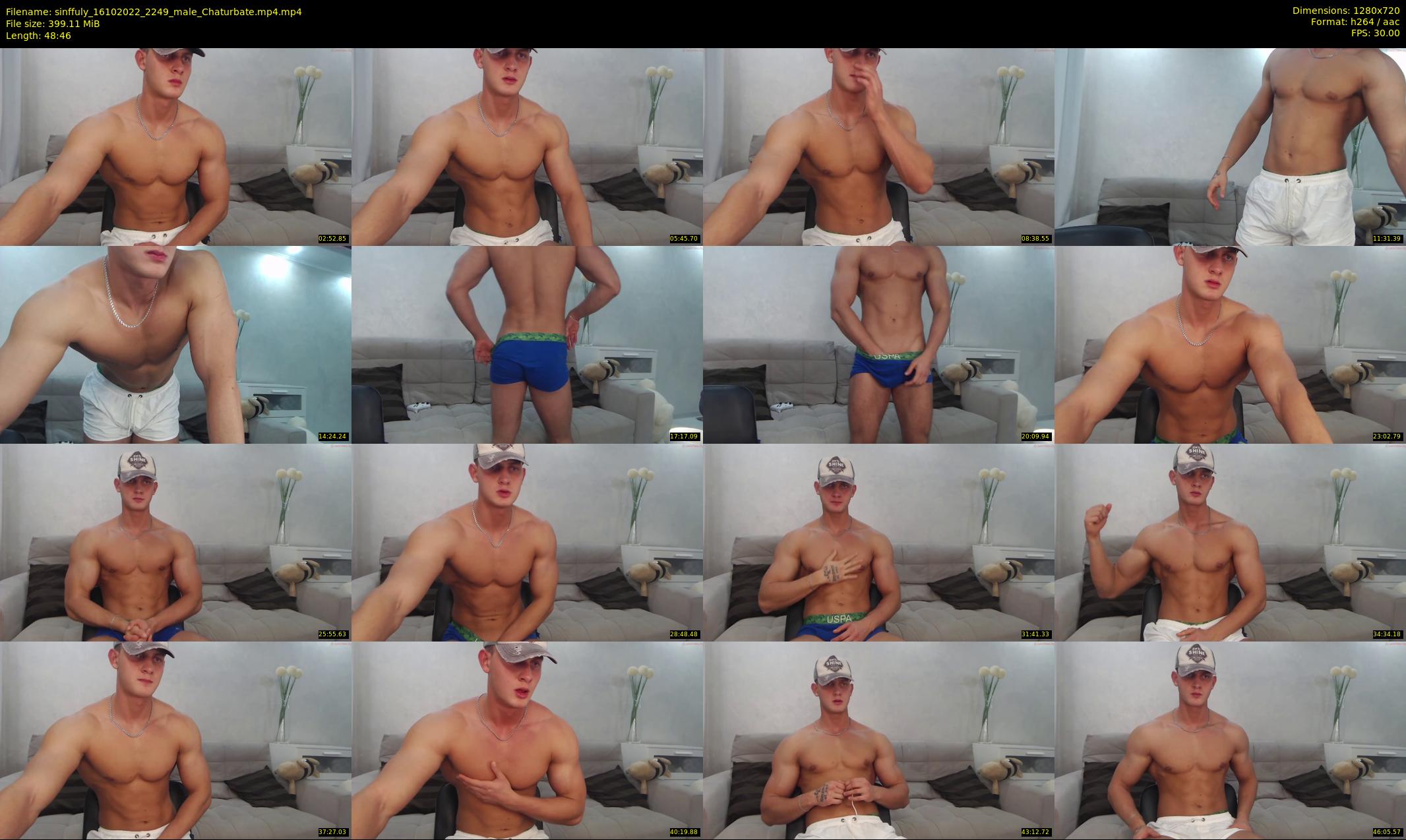sinffuly — 49 minute Chaturbate male cam show recording, 720p, Oct 16, 2022