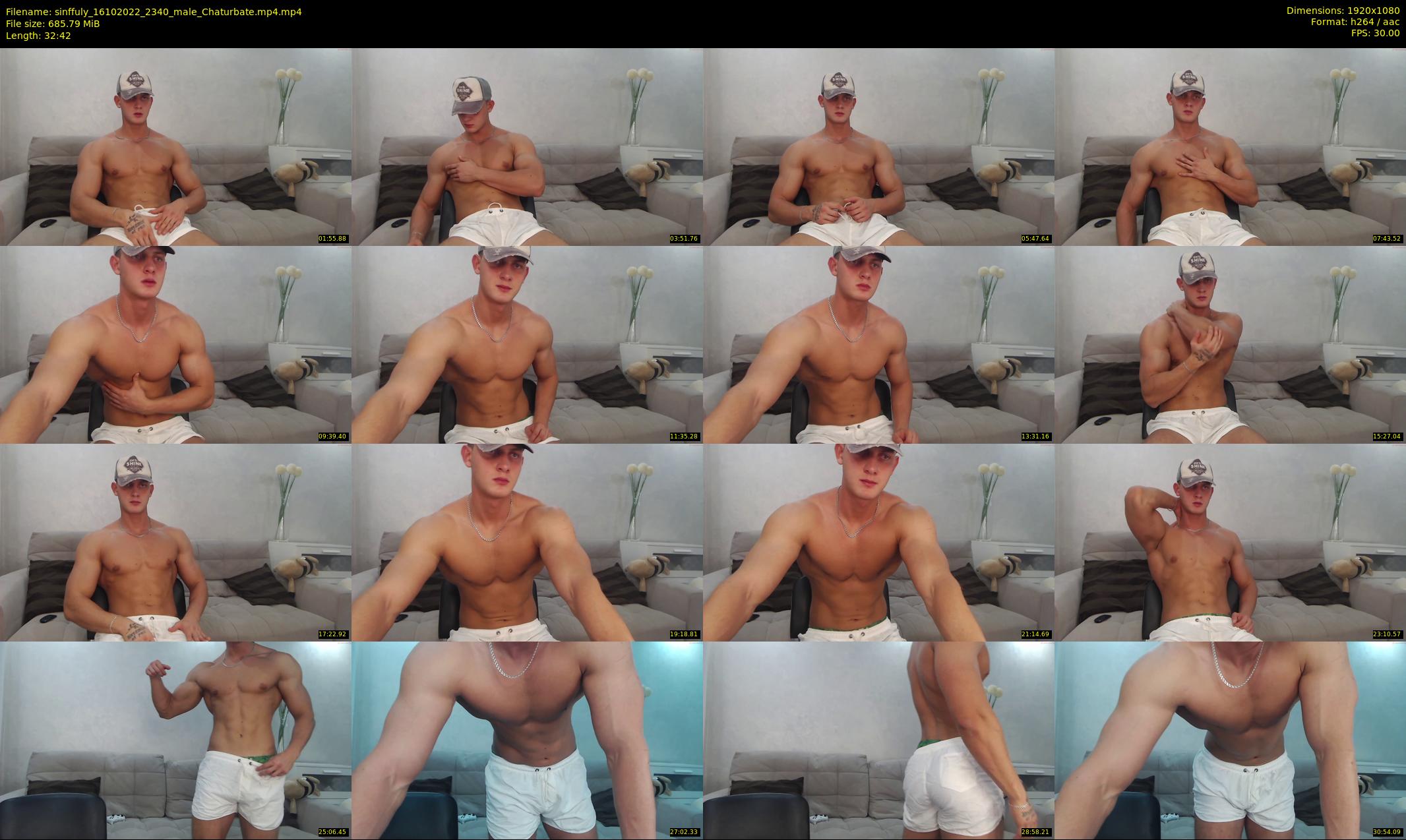 sinffuly — 33 minute Chaturbate male cam show recording, 1080p, Oct 16, 2022
