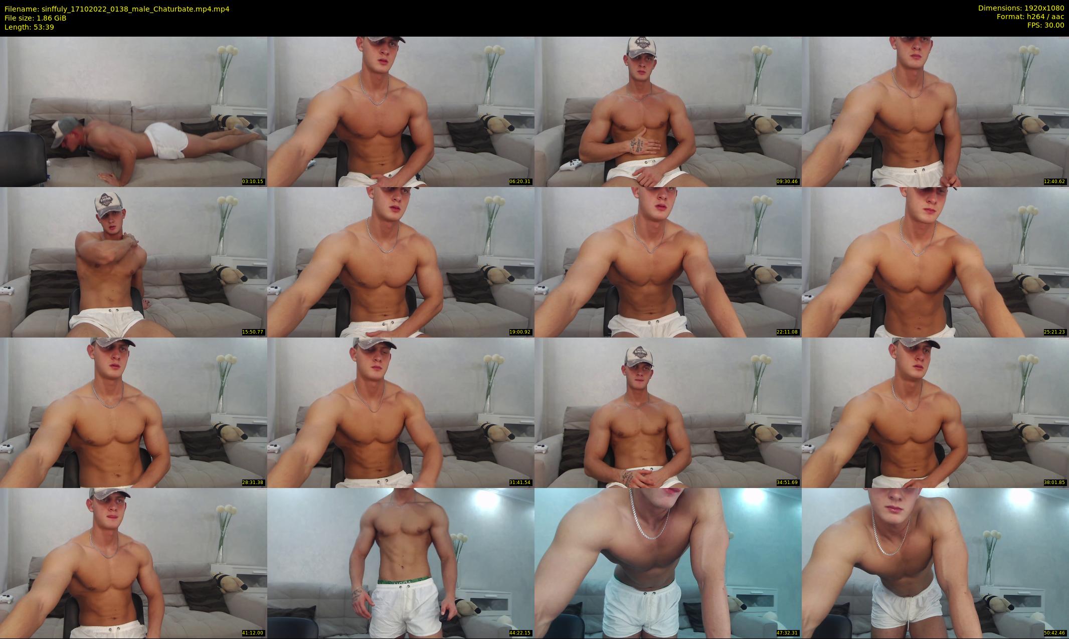 sinffuly — 54 minute Chaturbate male cam show recording, 1080p, Oct 17, 2022