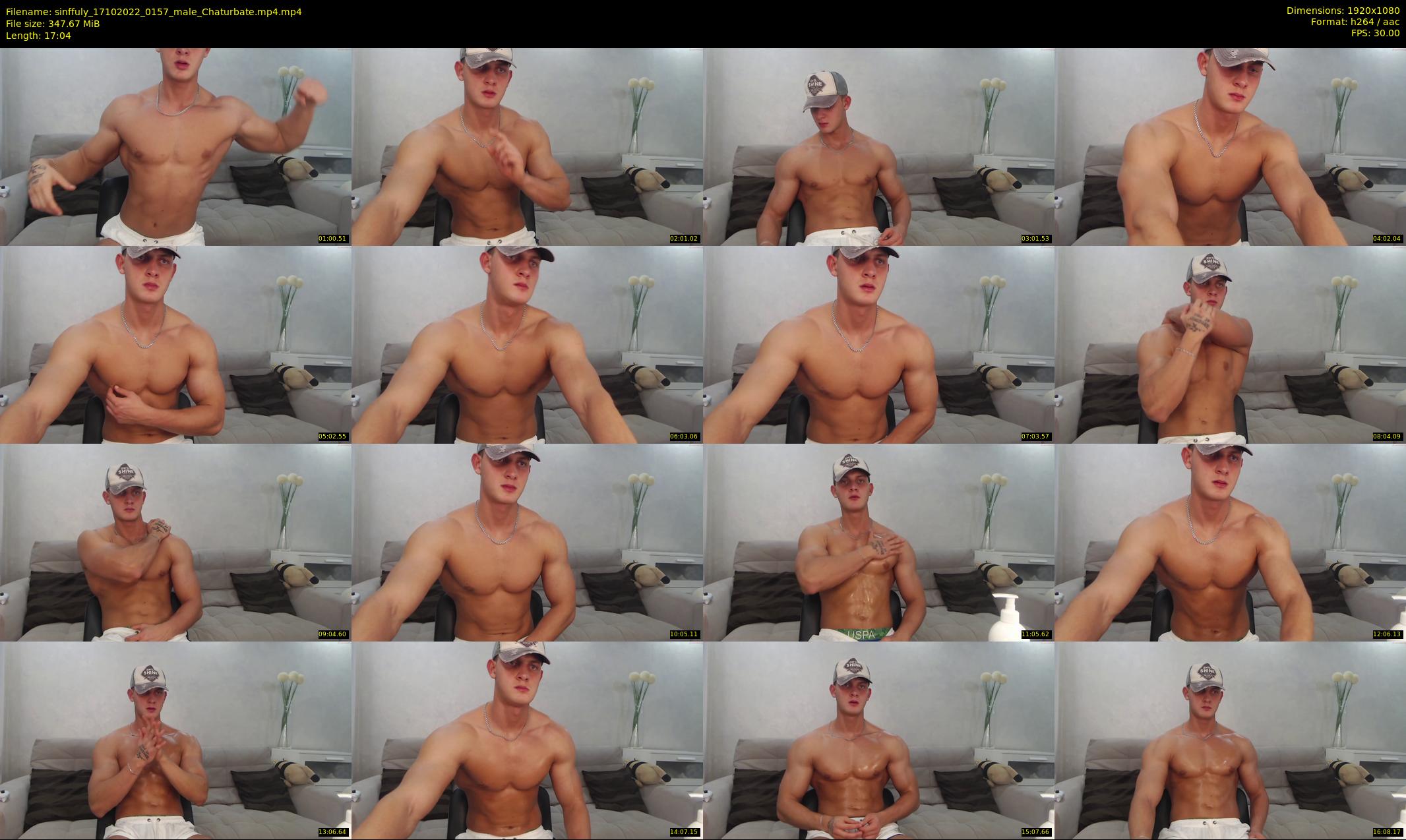 sinffuly — 18 minute Chaturbate male cam show recording, 1080p, Oct 17, 2022