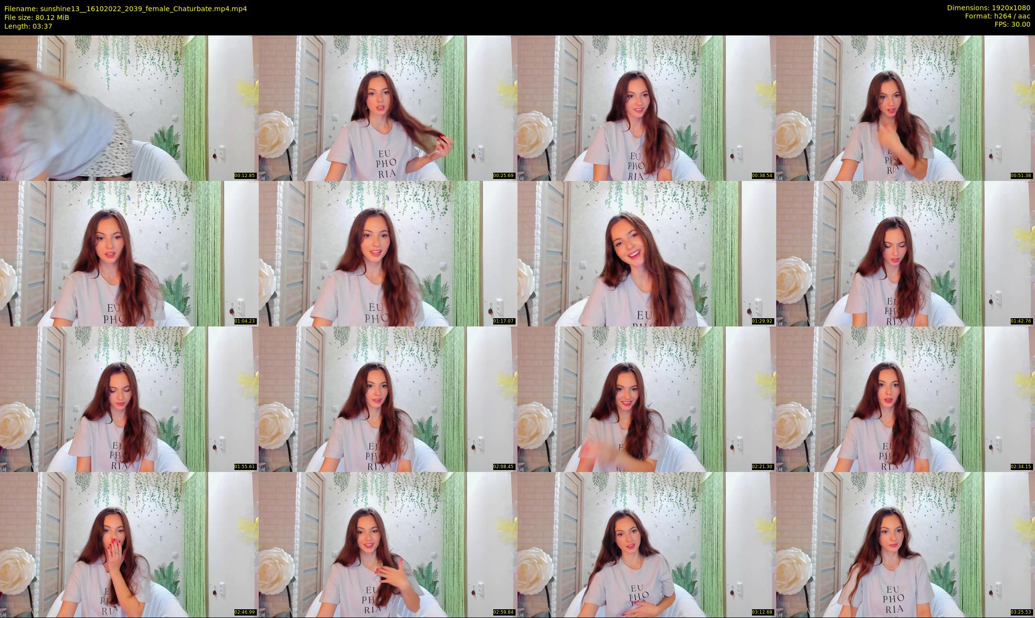 sunshine13_ — 4 minute Chaturbate female cam show recording, 1080p, Oct 16, 2022