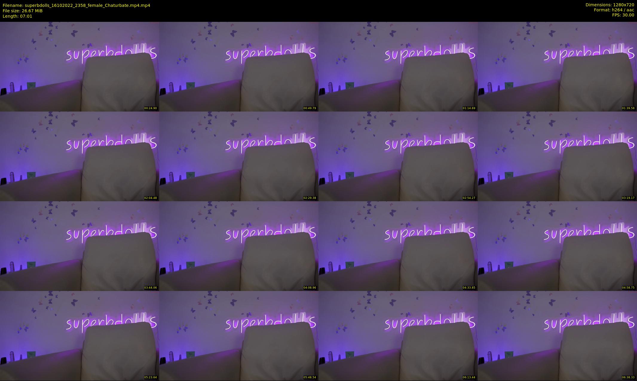 superbdolls — 8 minute Chaturbate couple cam show recording, 720p, Oct 16, 2022