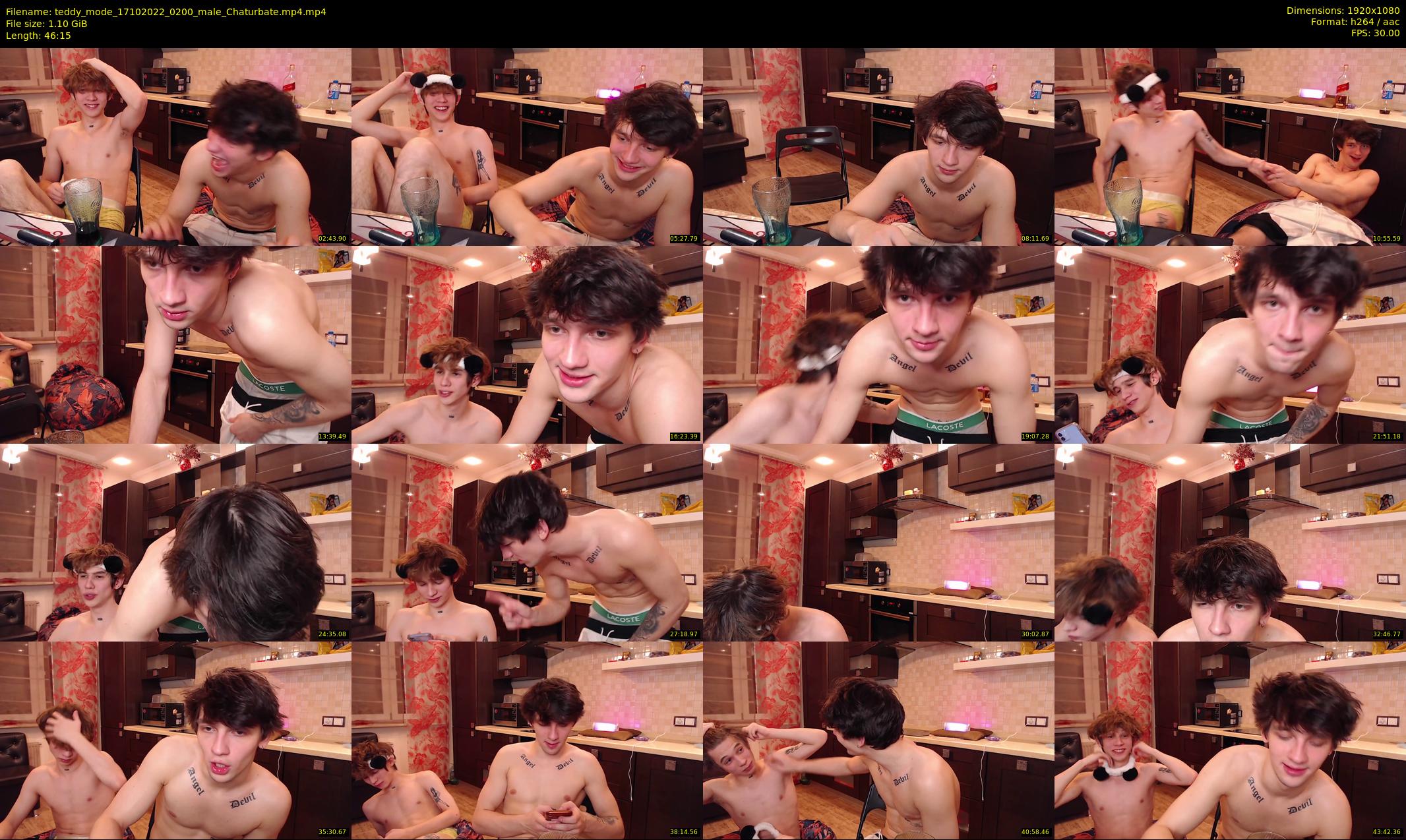 teddy_mode — 47 minute Chaturbate couple cam show recording, 1080p, Oct 17, 2022