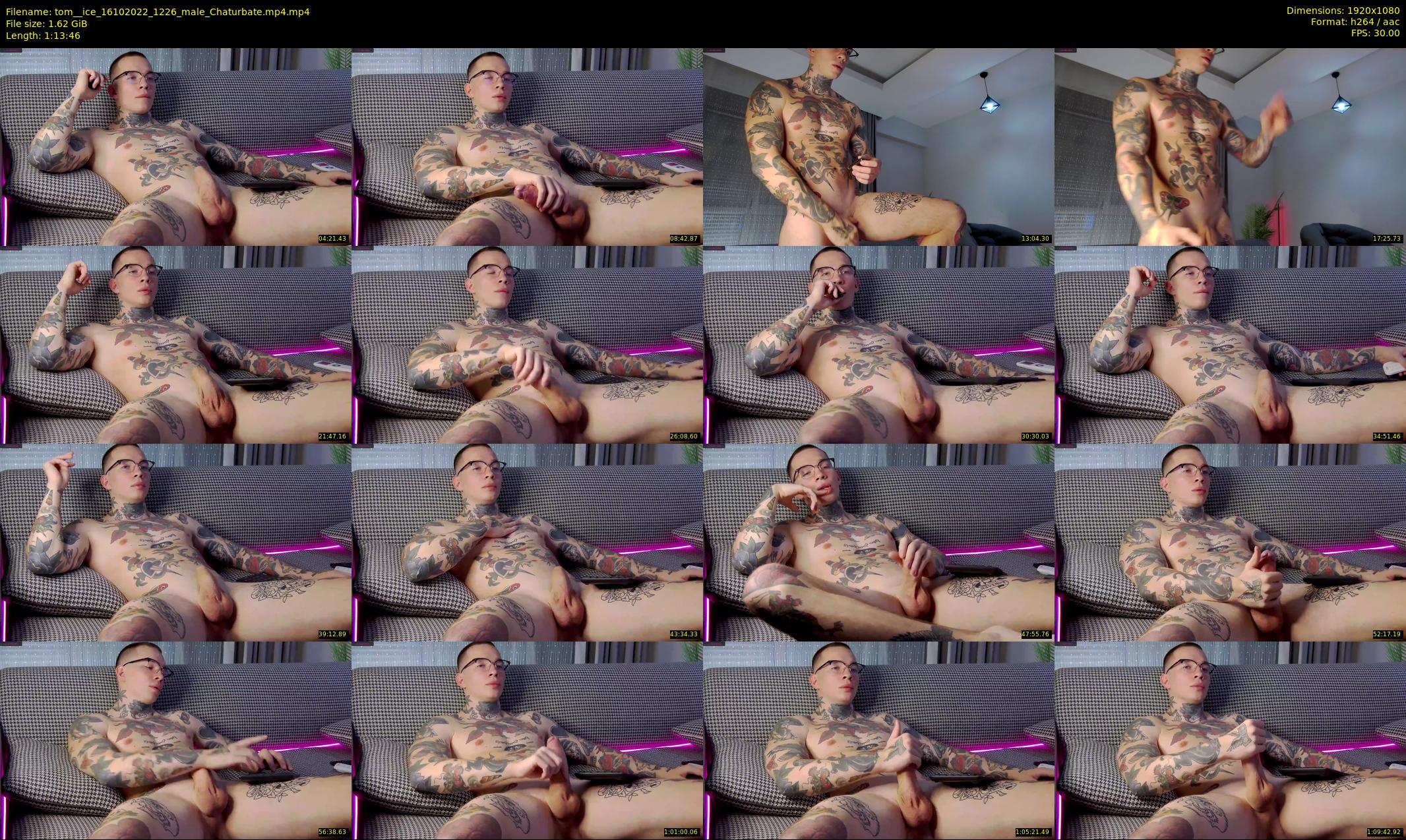 tom__ice — 74 minute Chaturbate male cam show recording, 1080p, Oct 16, 2022
