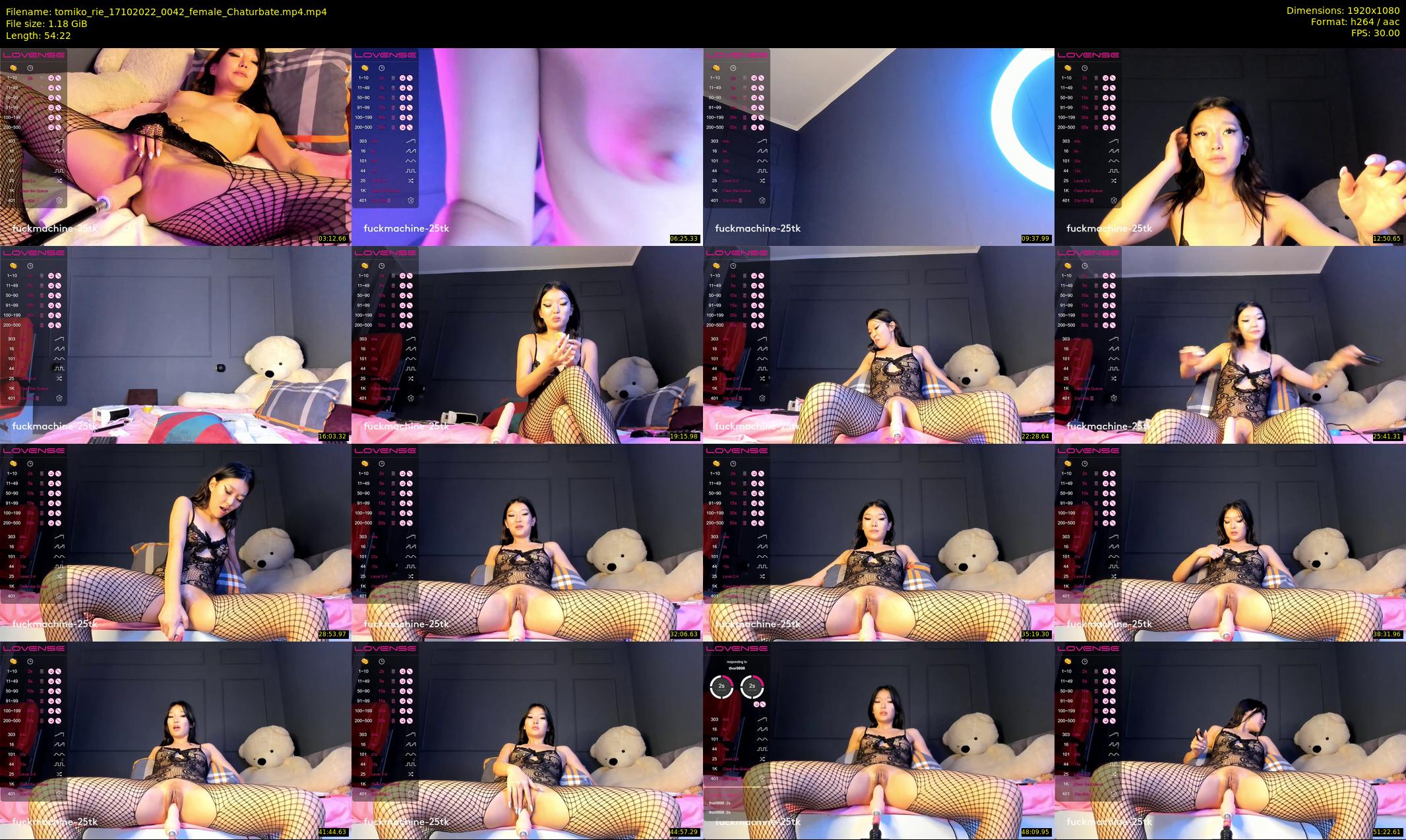 tomiko_rie — 55 minute Chaturbate female cam show recording, 1080p, Oct 17, 2022