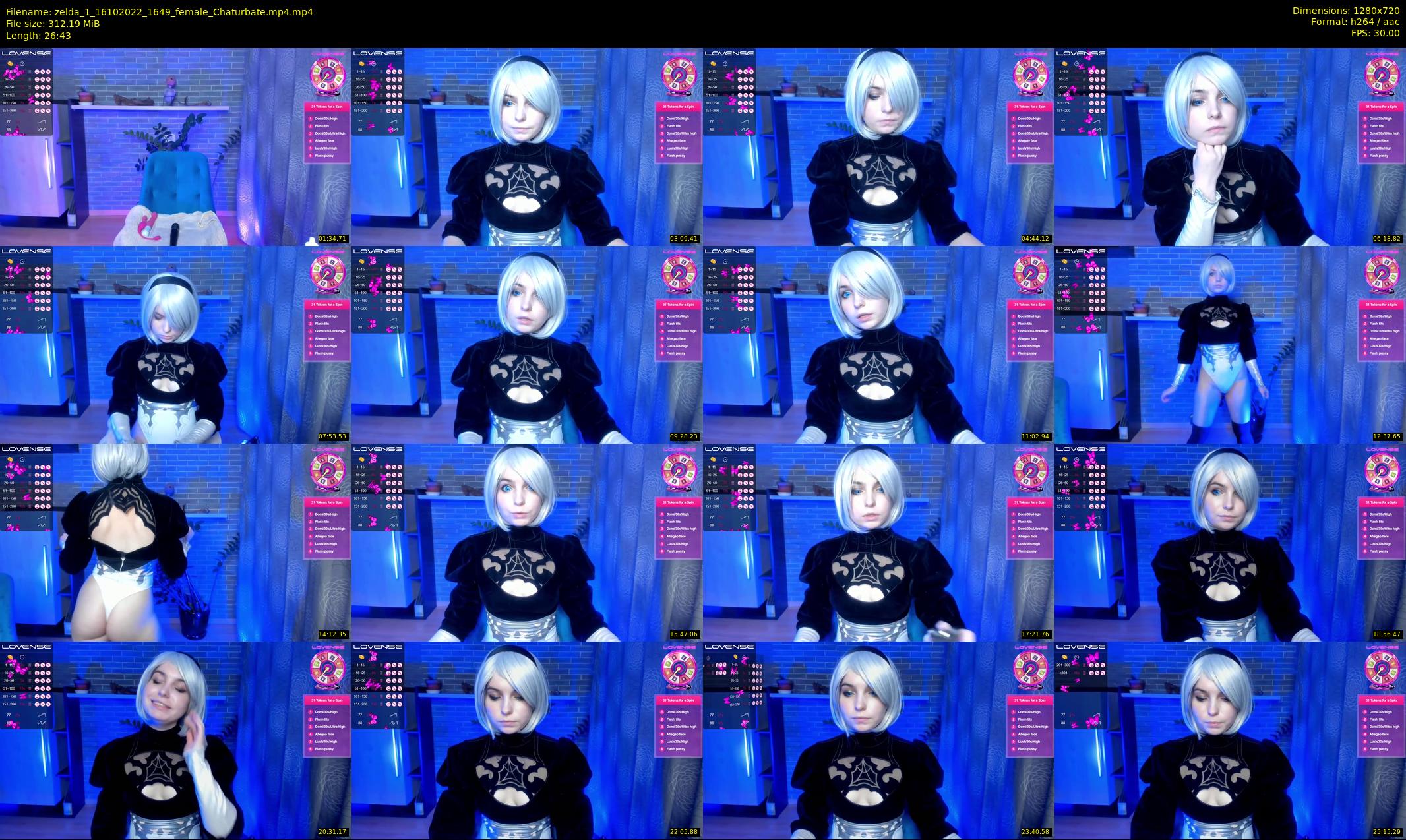 zelda_1 — 27 minute Chaturbate female cam show recording, 720p, Oct 16, 2022