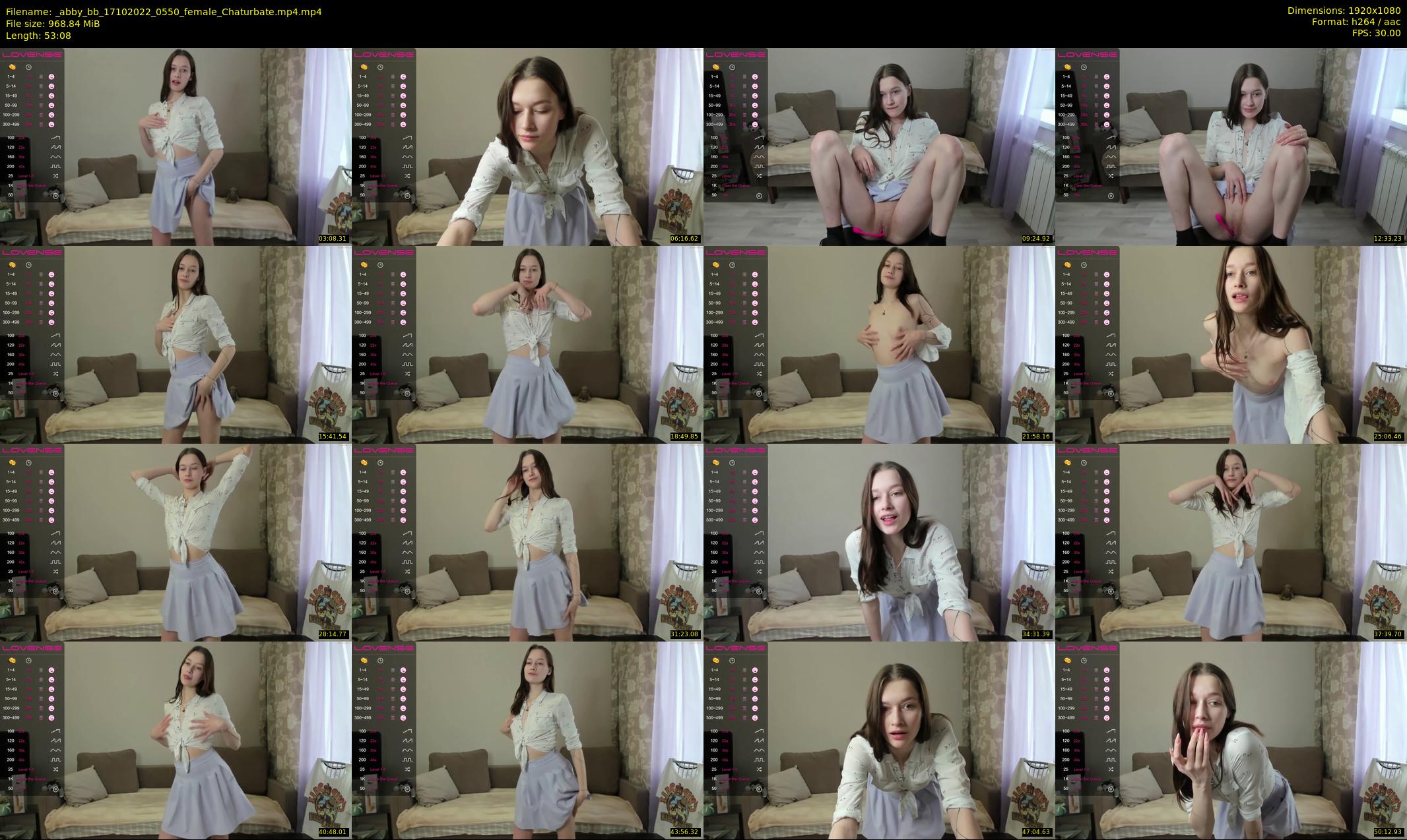 _abby_bb — 54 minute Chaturbate female cam show recording, 1080p, Oct 17, 2022