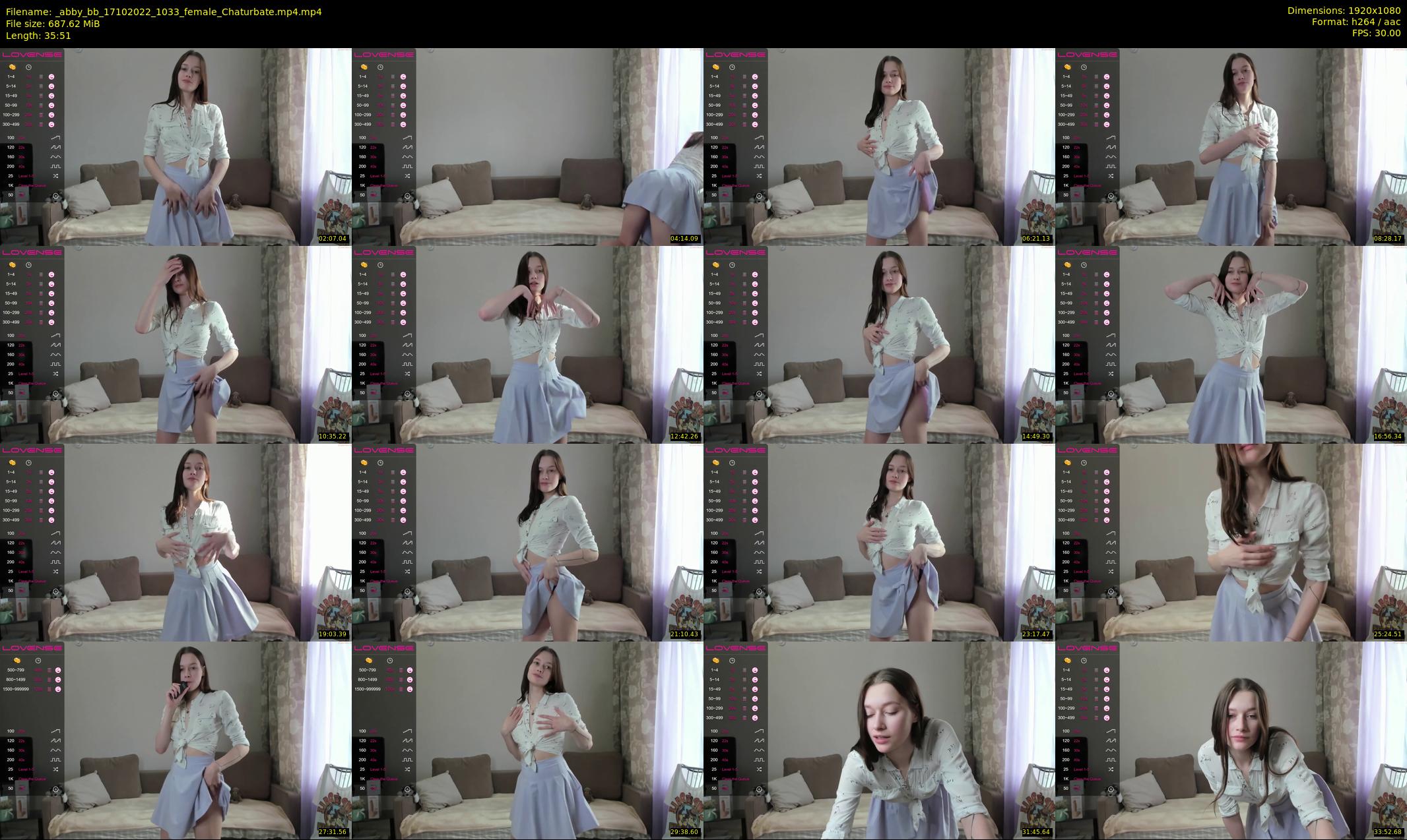 _abby_bb — 36 minute Chaturbate female cam show recording, 1080p, Oct 17, 2022