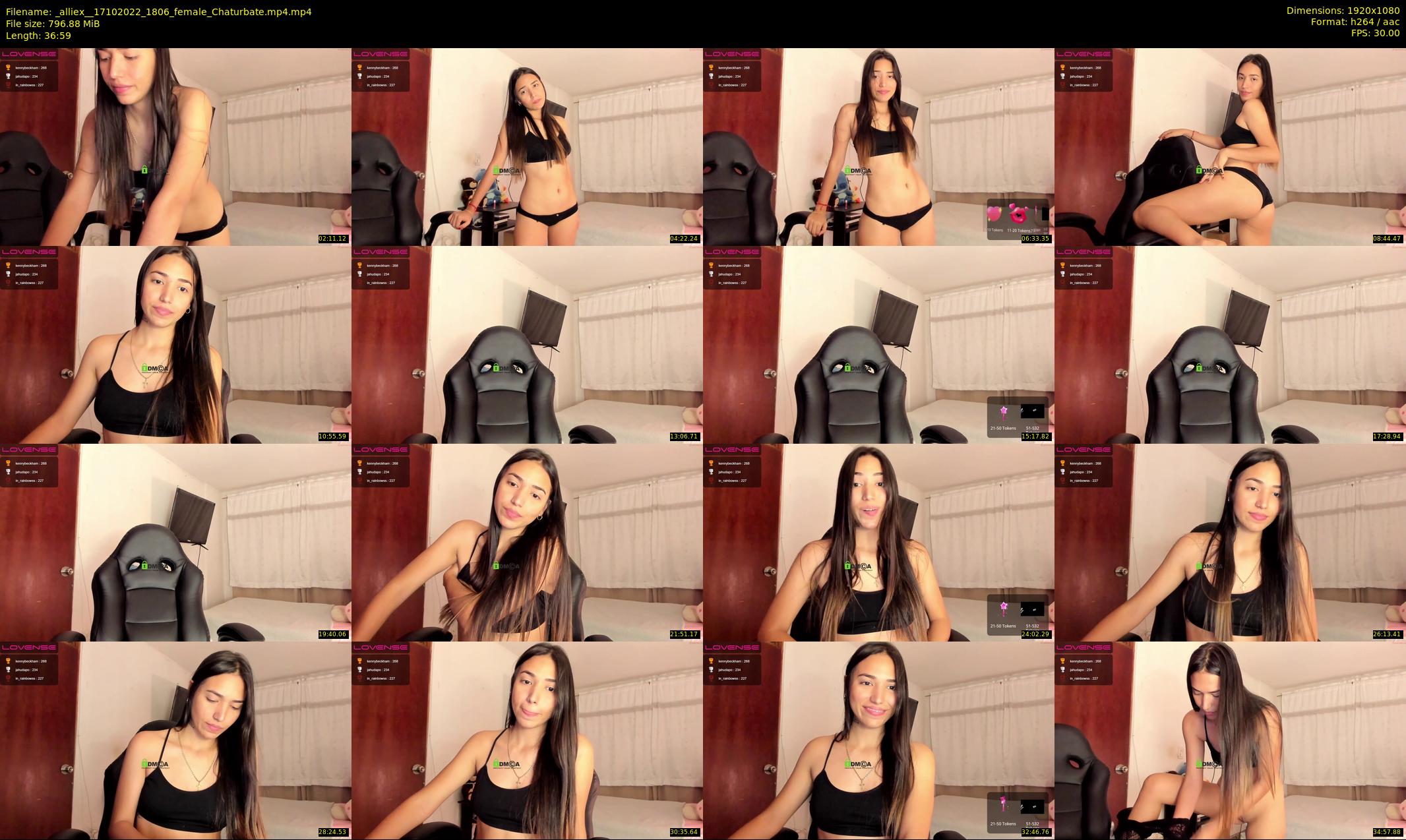 _alliex_ — 37 minute Chaturbate female cam show recording, 1080p, Oct 17, 2022