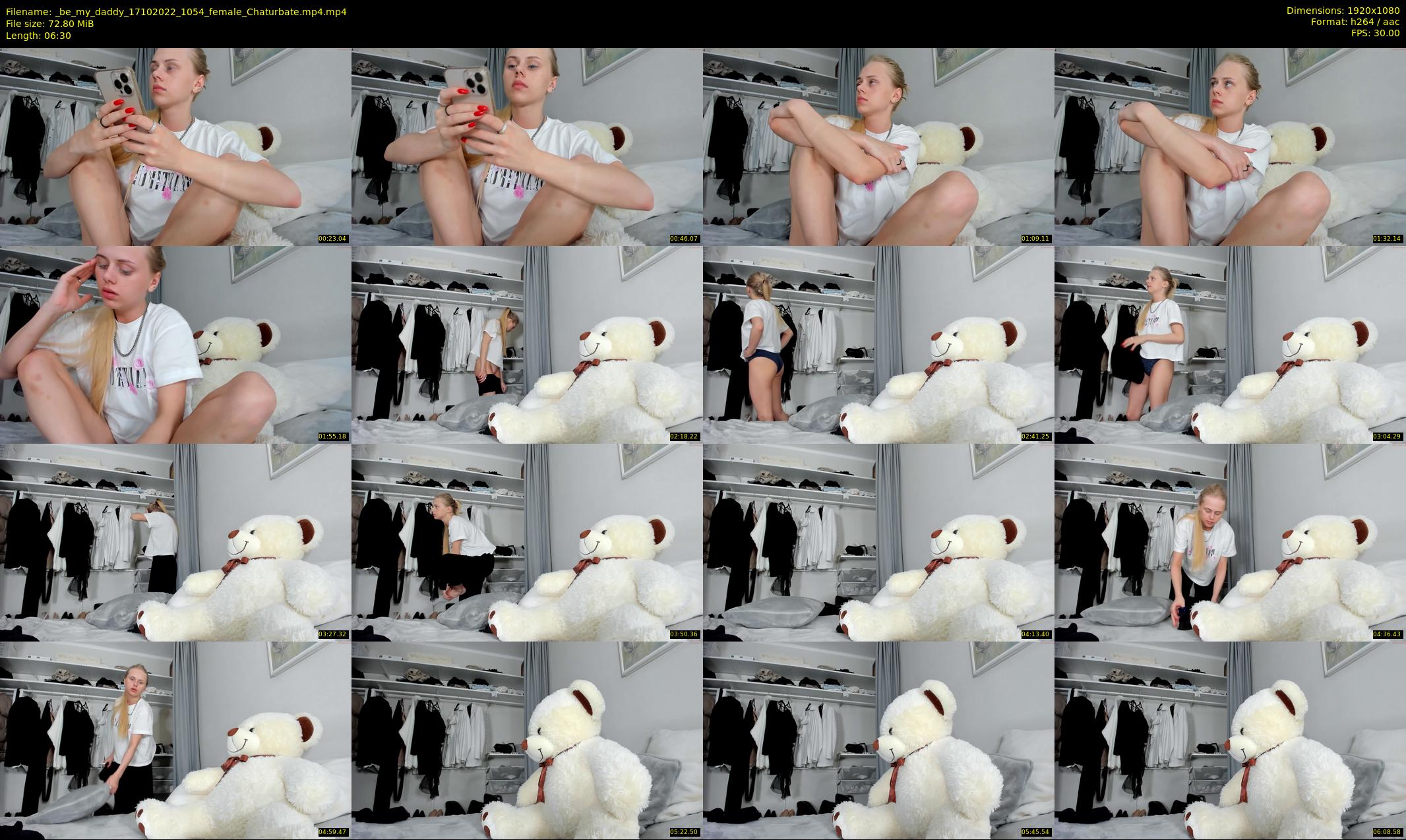 _be_my_daddy — 7 minute Chaturbate female cam show recording, 1080p, Oct 17, 2022