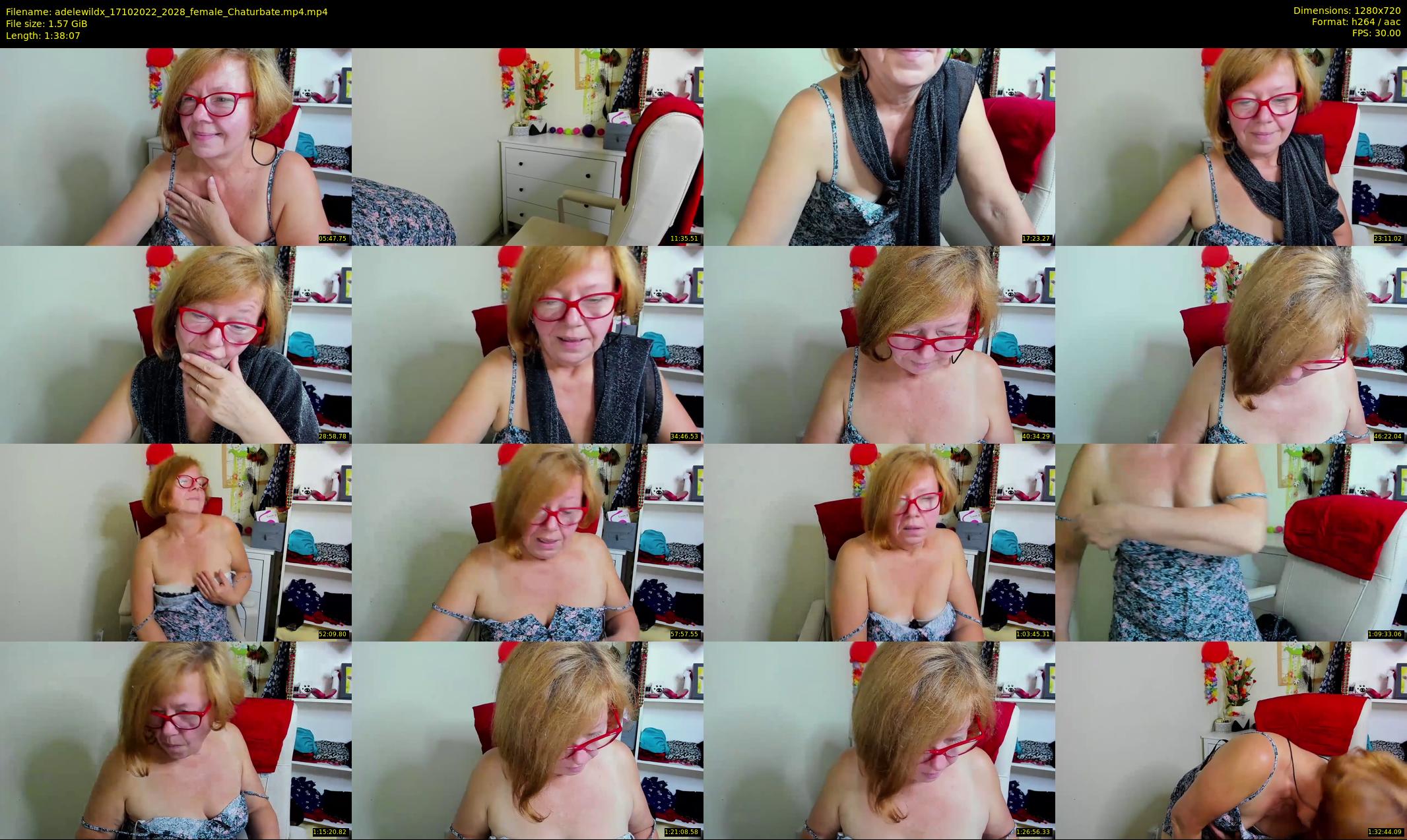 adelewildx — 99 minute Chaturbate female cam show recording, 720p, Oct 17, 2022