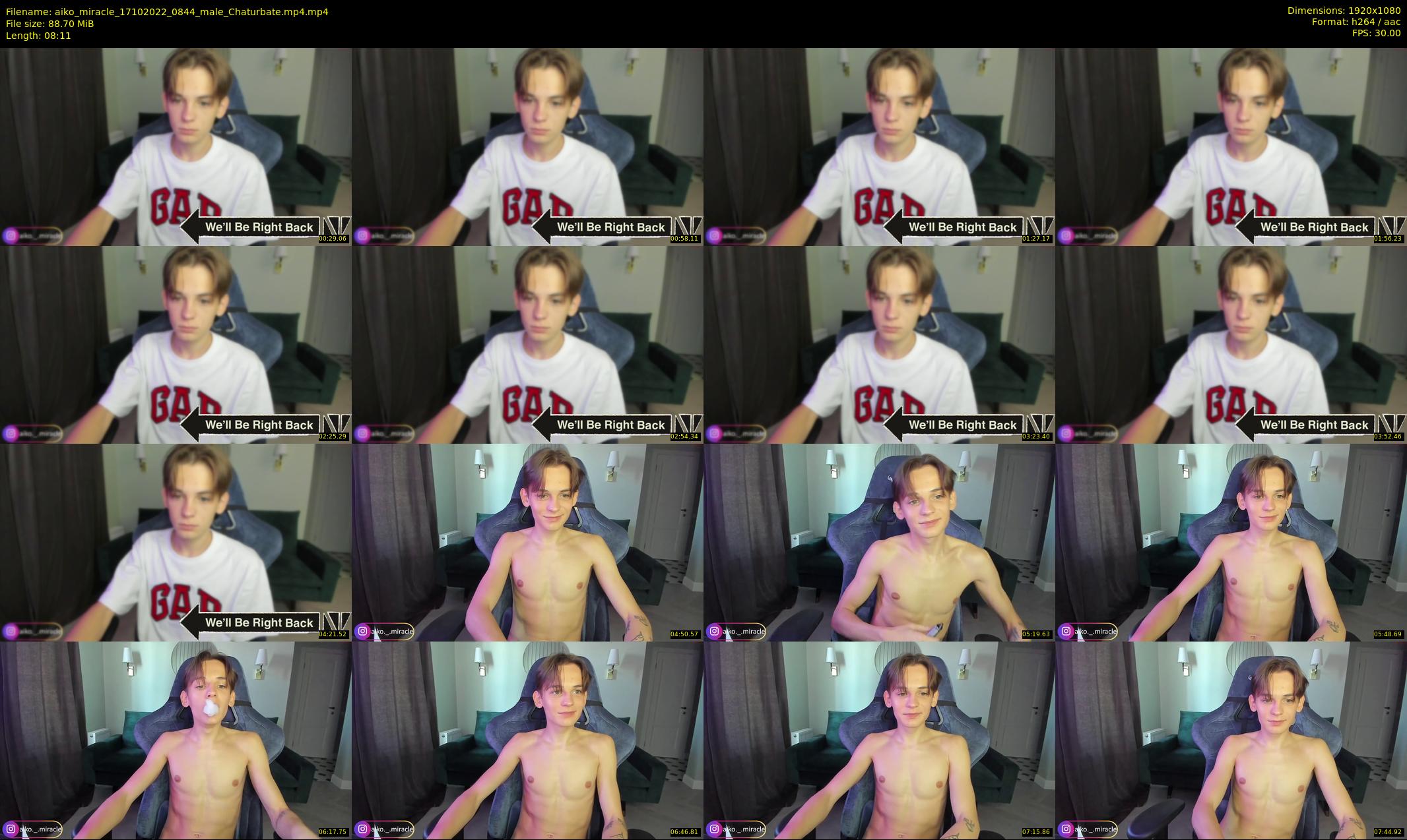 aiko_miracle — 9 minute Chaturbate male cam show recording, 1080p, Oct 17, 2022