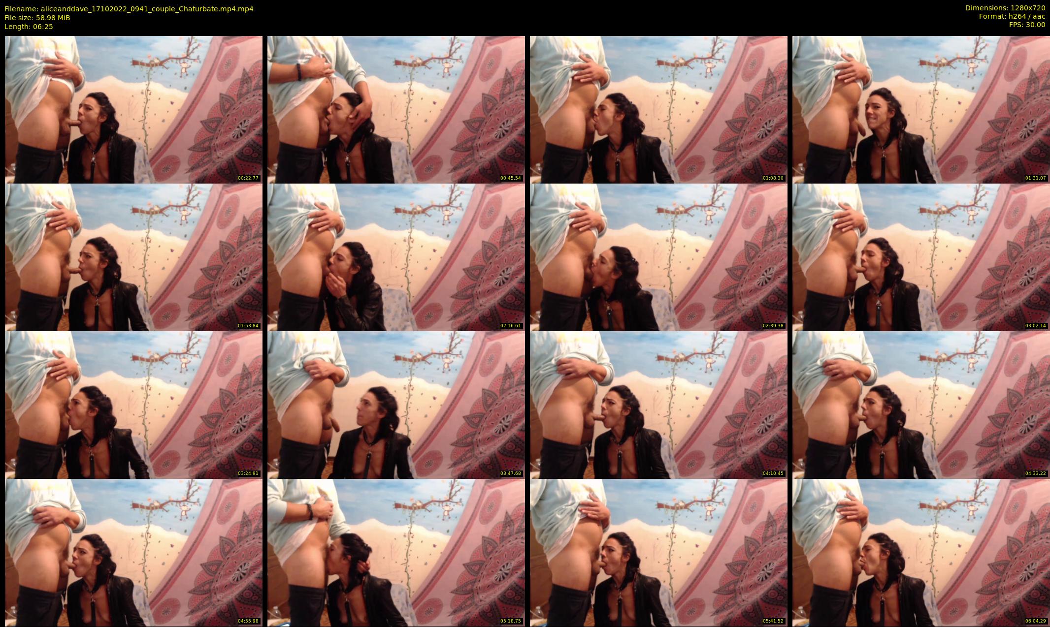 aliceanddave — 7 minute Chaturbate couple cam show recording, 720p, Oct 17, 2022