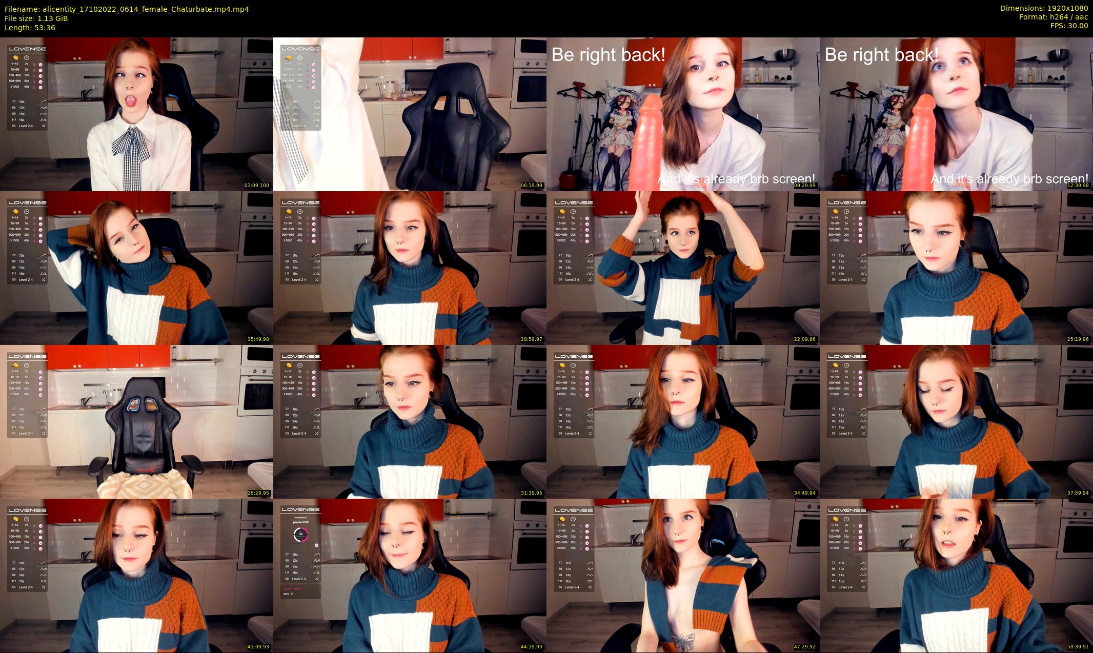 alicentity — 54 minute Chaturbate female cam show recording, 1080p, Oct 17, 2022