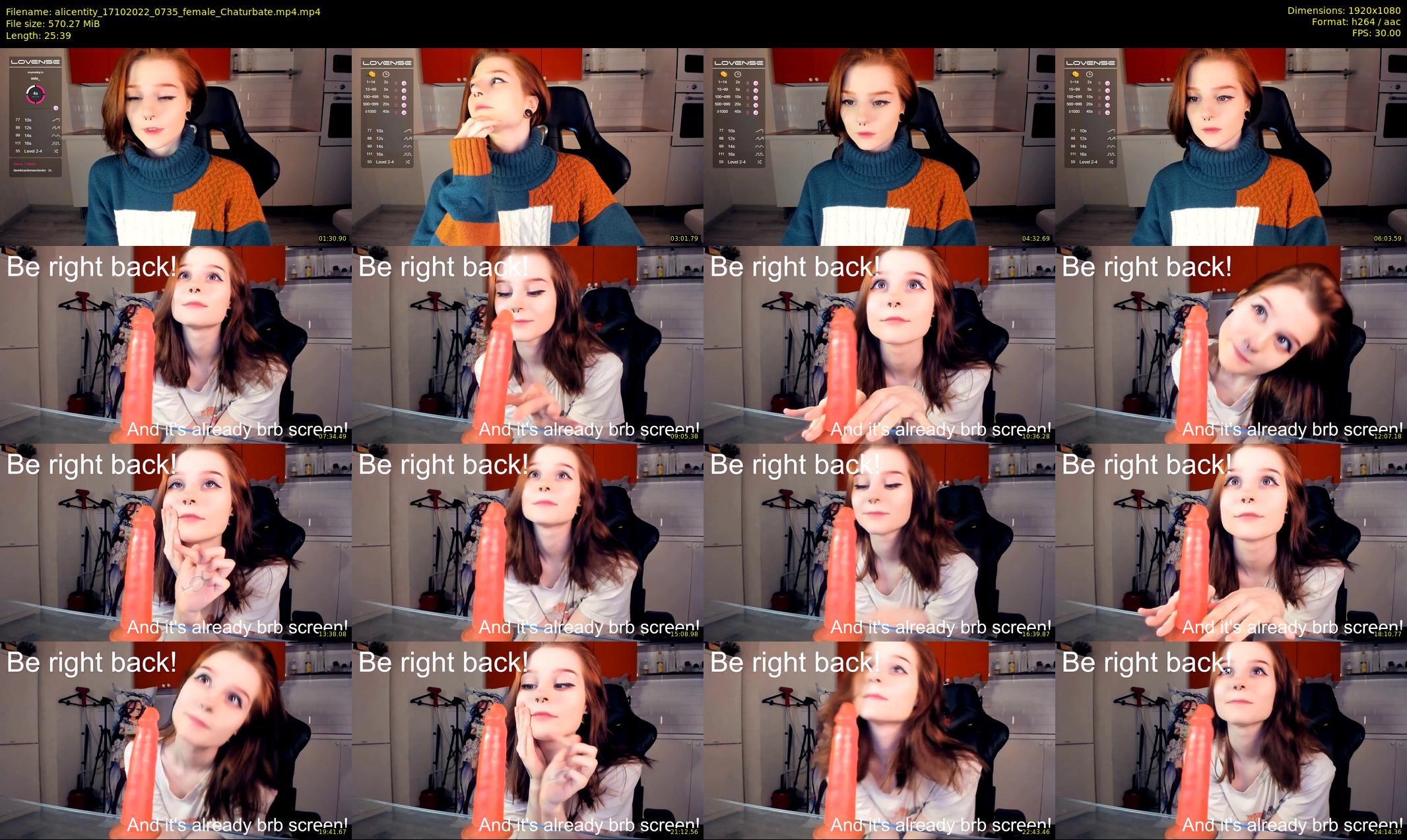 alicentity — 26 minute Chaturbate female cam show recording, 1080p, Oct 17, 2022