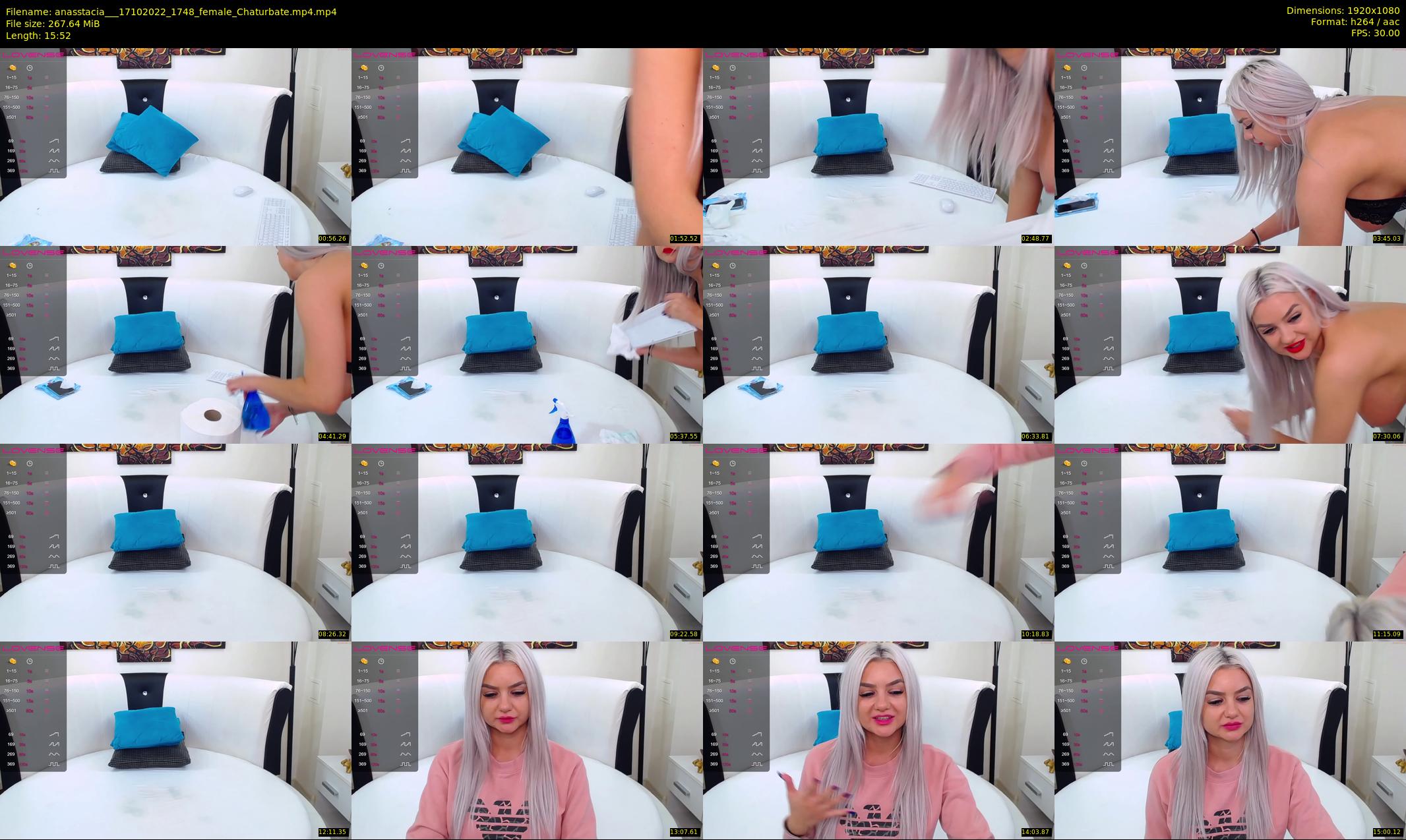 anasstacia__ — 16 minute Chaturbate female cam show recording, 1080p, Oct 17, 2022