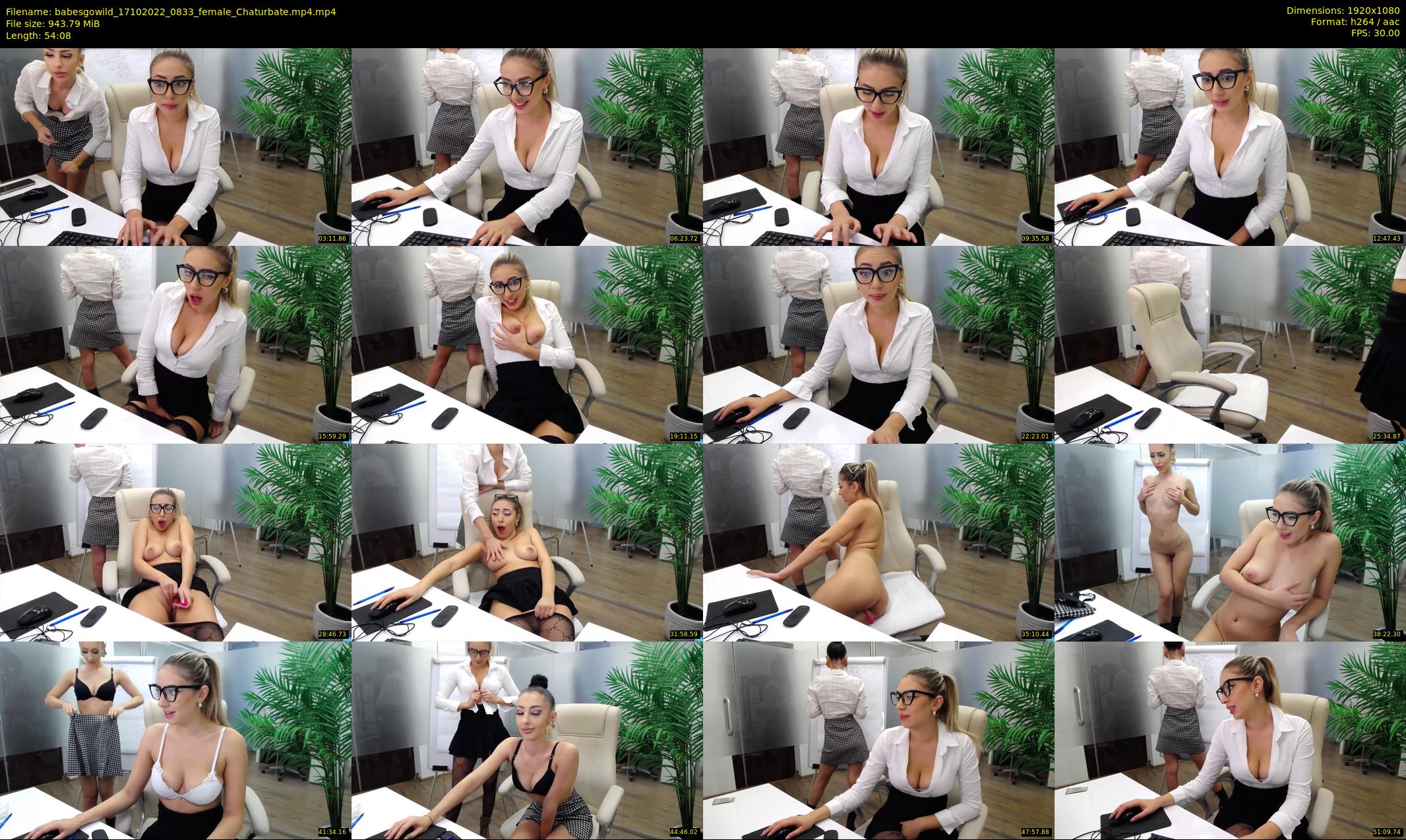 babesgowild — 55 minute Chaturbate couple cam show recording, 1080p, Oct 17, 2022