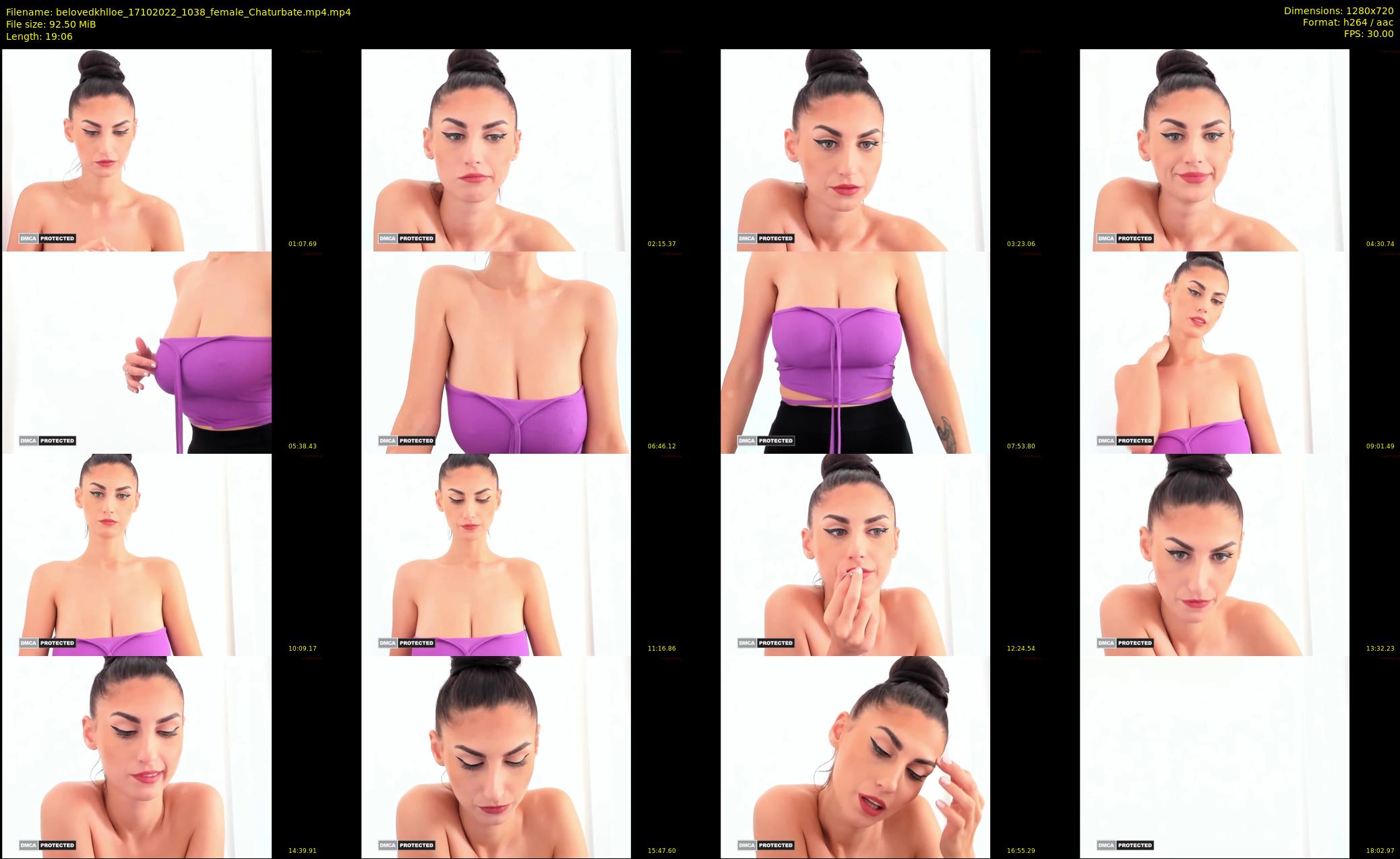 belovedkhlloe — 20 minute Chaturbate female cam show recording, 720p, Oct 17, 2022