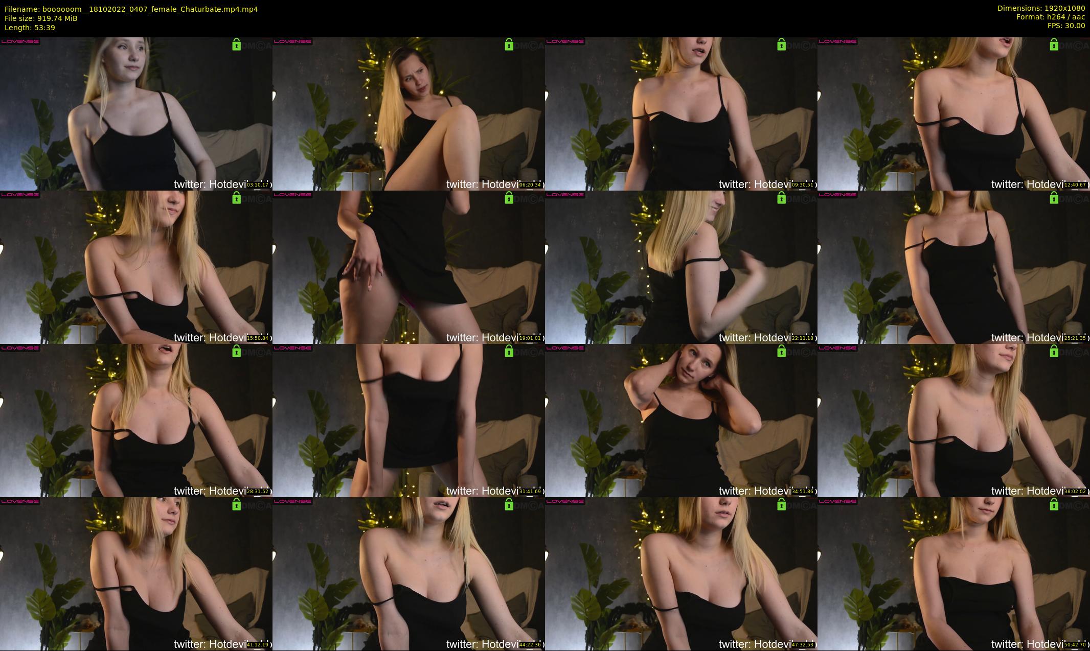 boooooom_ — 54 minute Chaturbate female cam show recording, 1080p, Oct 18, 2022