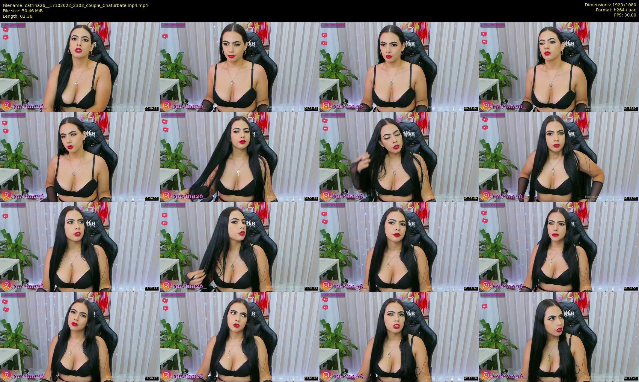 catrina26_ — 3 minute Chaturbate couple cam show recording, 1080p, Oct 17, 2022