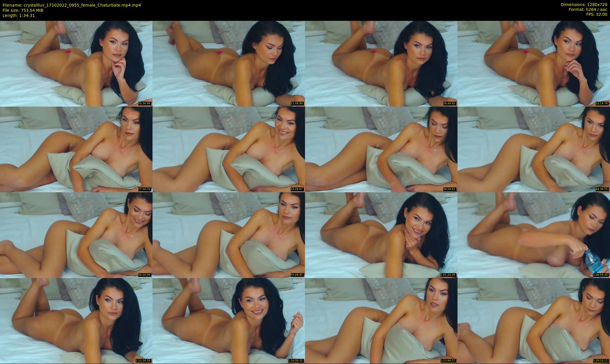 crystallluv — 95 minute Chaturbate female cam show recording, 720p, Oct 17, 2022