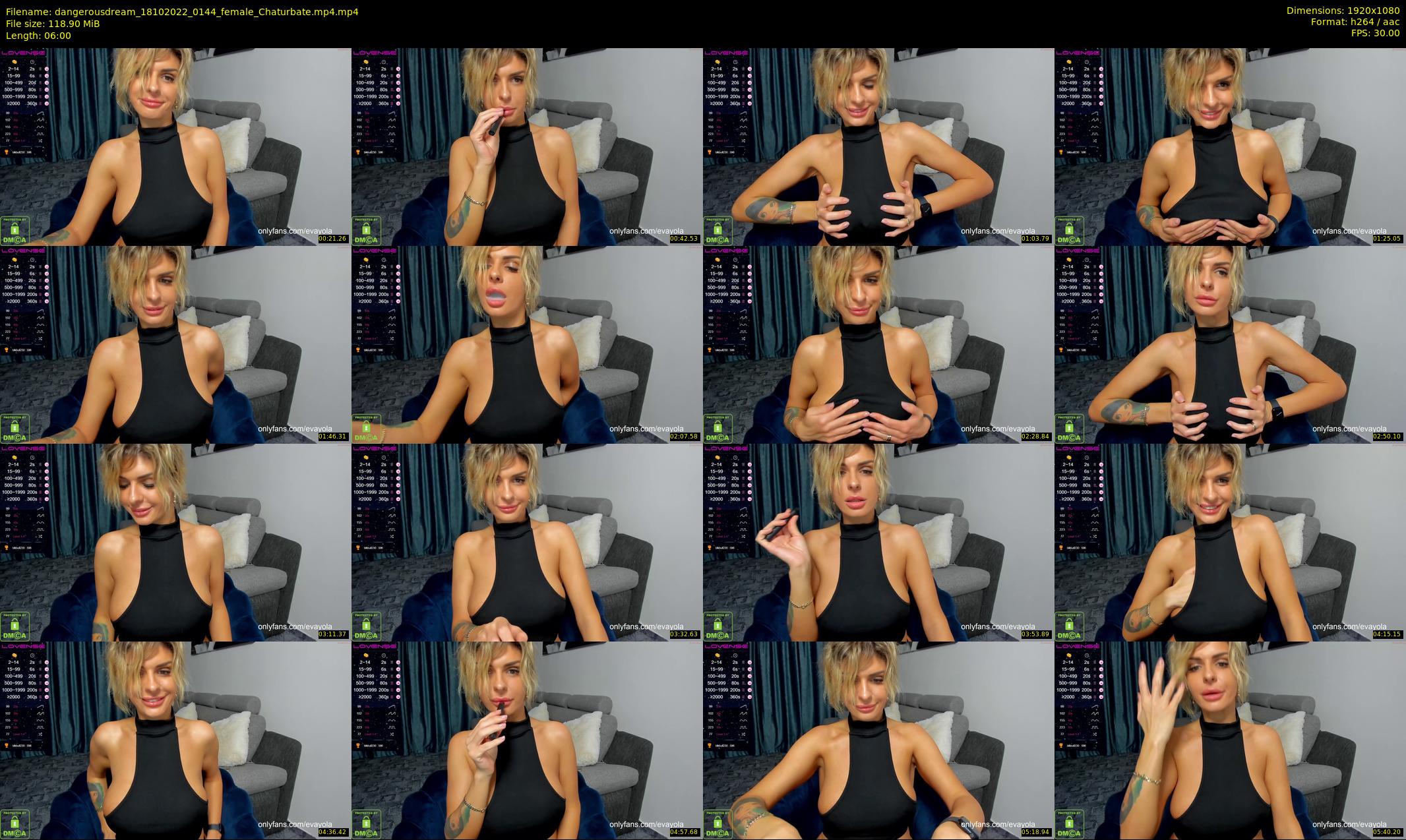 dangerousdream — 6 minute Chaturbate couple cam show recording, 1080p, Oct 18, 2022