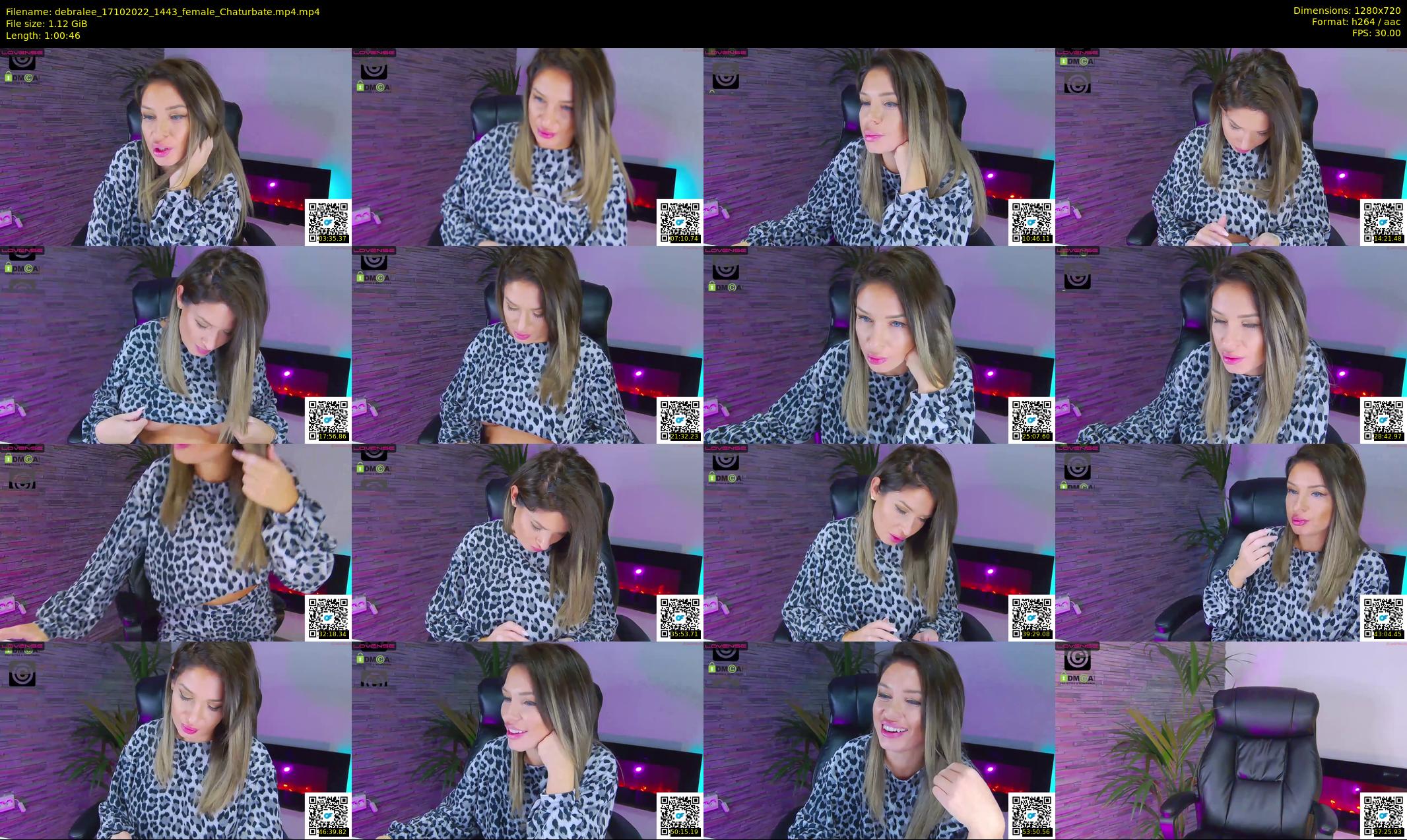 debralee — 61 minute Chaturbate female cam show recording, 720p, Oct 17, 2022