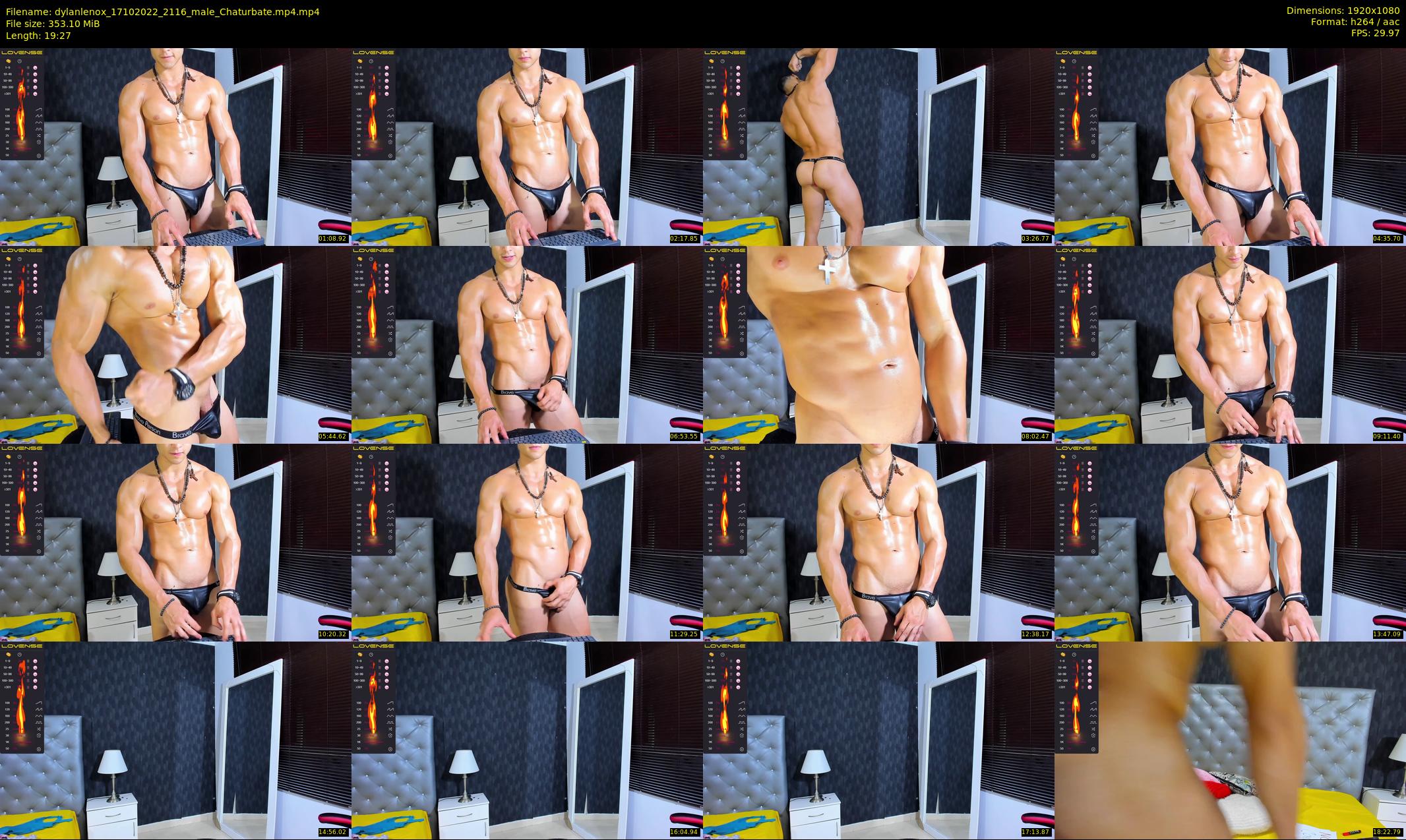 dylanlenox — 20 minute Chaturbate male cam show recording, 1080p, Oct 17, 2022