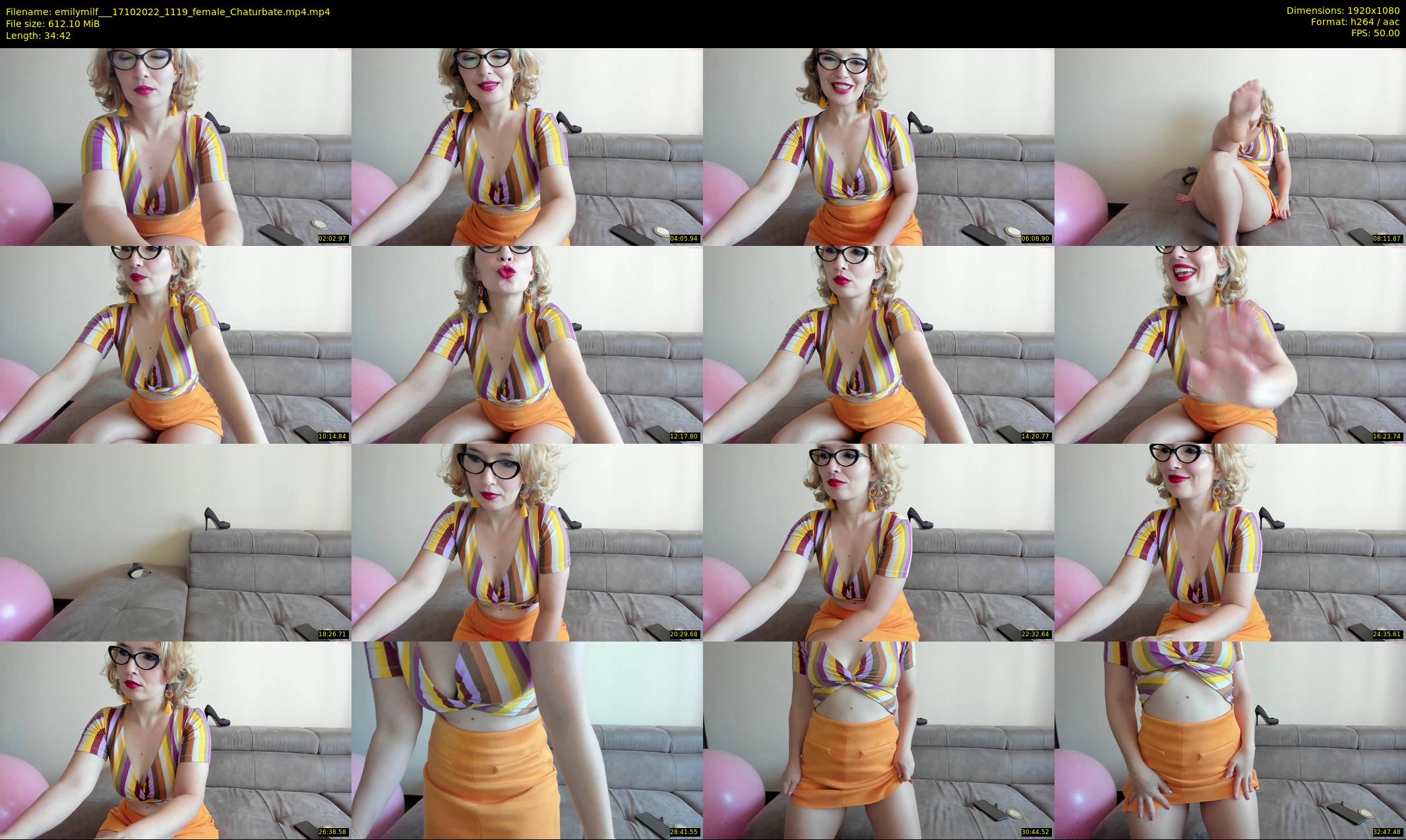 emilymilf__ — 35 minute Chaturbate female cam show recording, 1080p, Oct 17, 2022