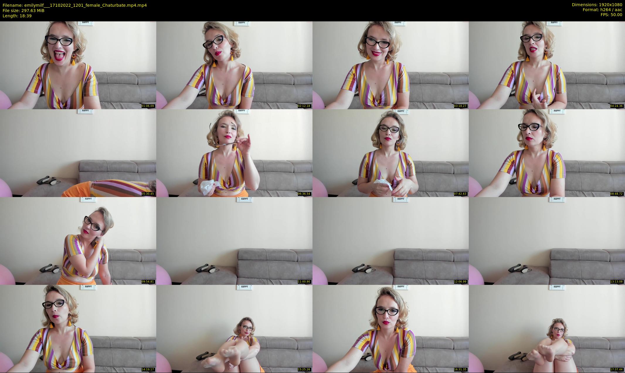 emilymilf__ — 19 minute Chaturbate female cam show recording, 1080p, Oct 17, 2022