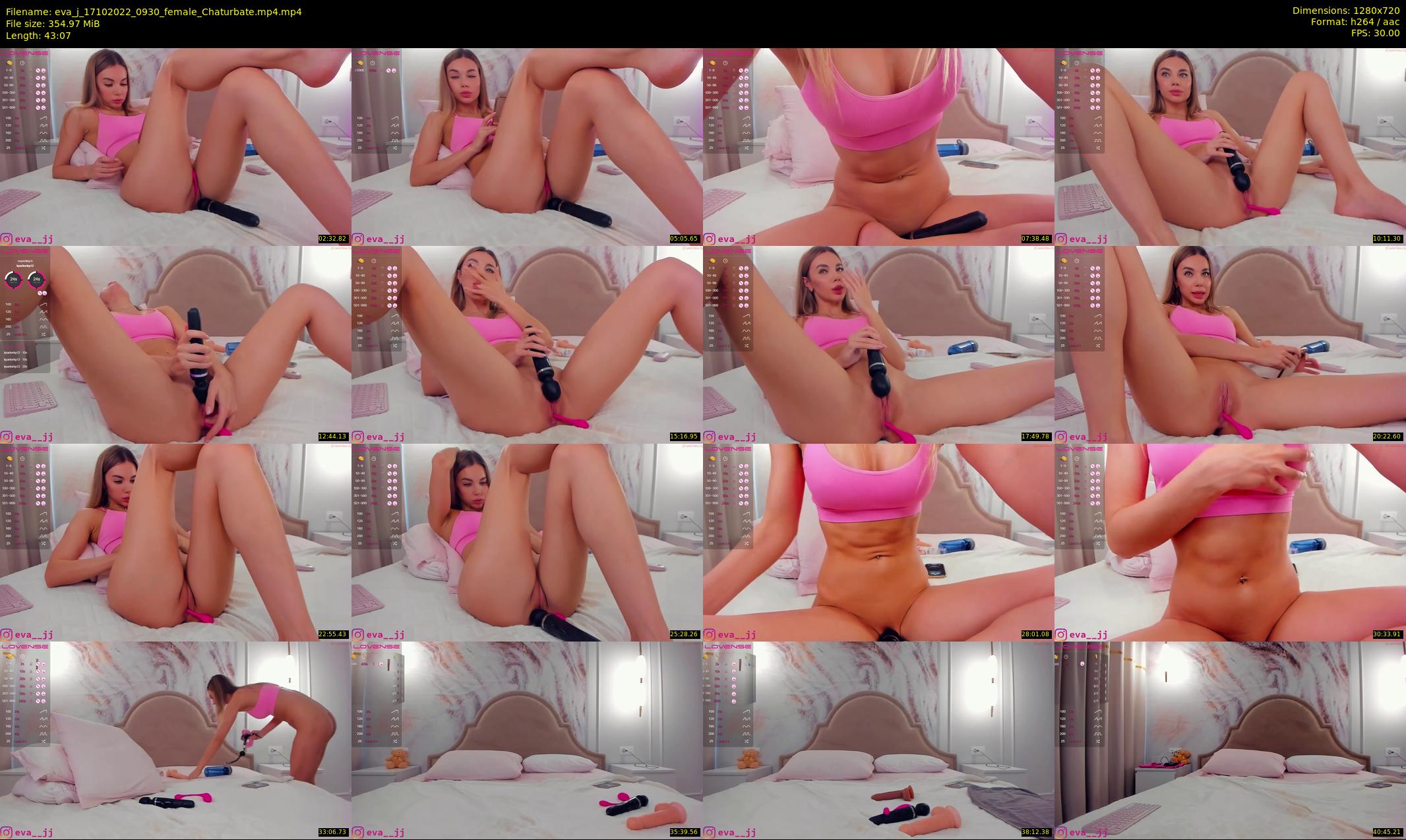 eva_j — 44 minute Chaturbate female cam show recording, 720p, Oct 17, 2022