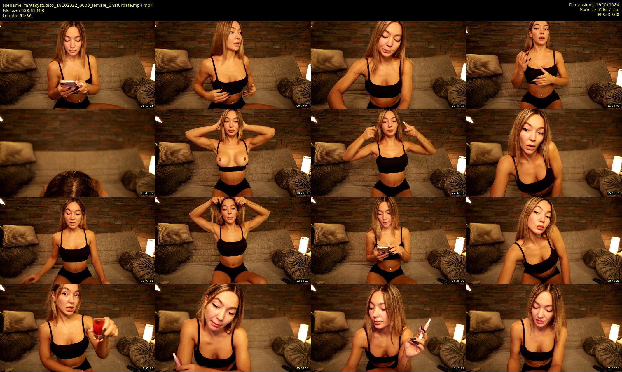 fantasystudiox — 55 minute Chaturbate female cam show recording, 1080p, Oct 18, 2022