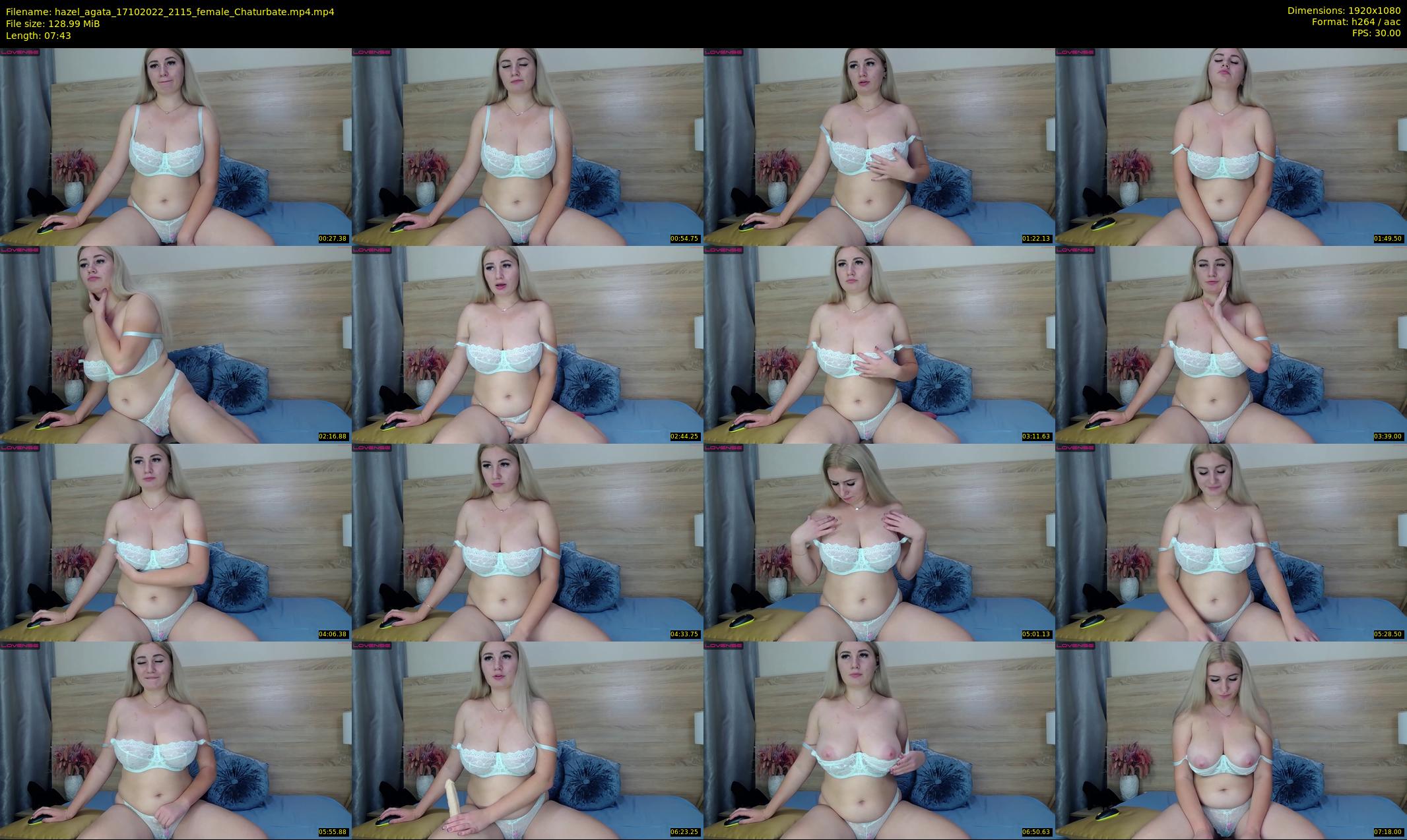 hazel_agata — 8 minute Chaturbate female cam show recording, 1080p, Oct 17, 2022