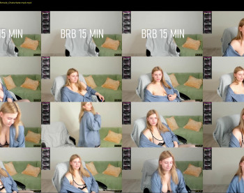 heelga — 54 minute Chaturbate female cam show recording, 1080p, Oct 17, 2022