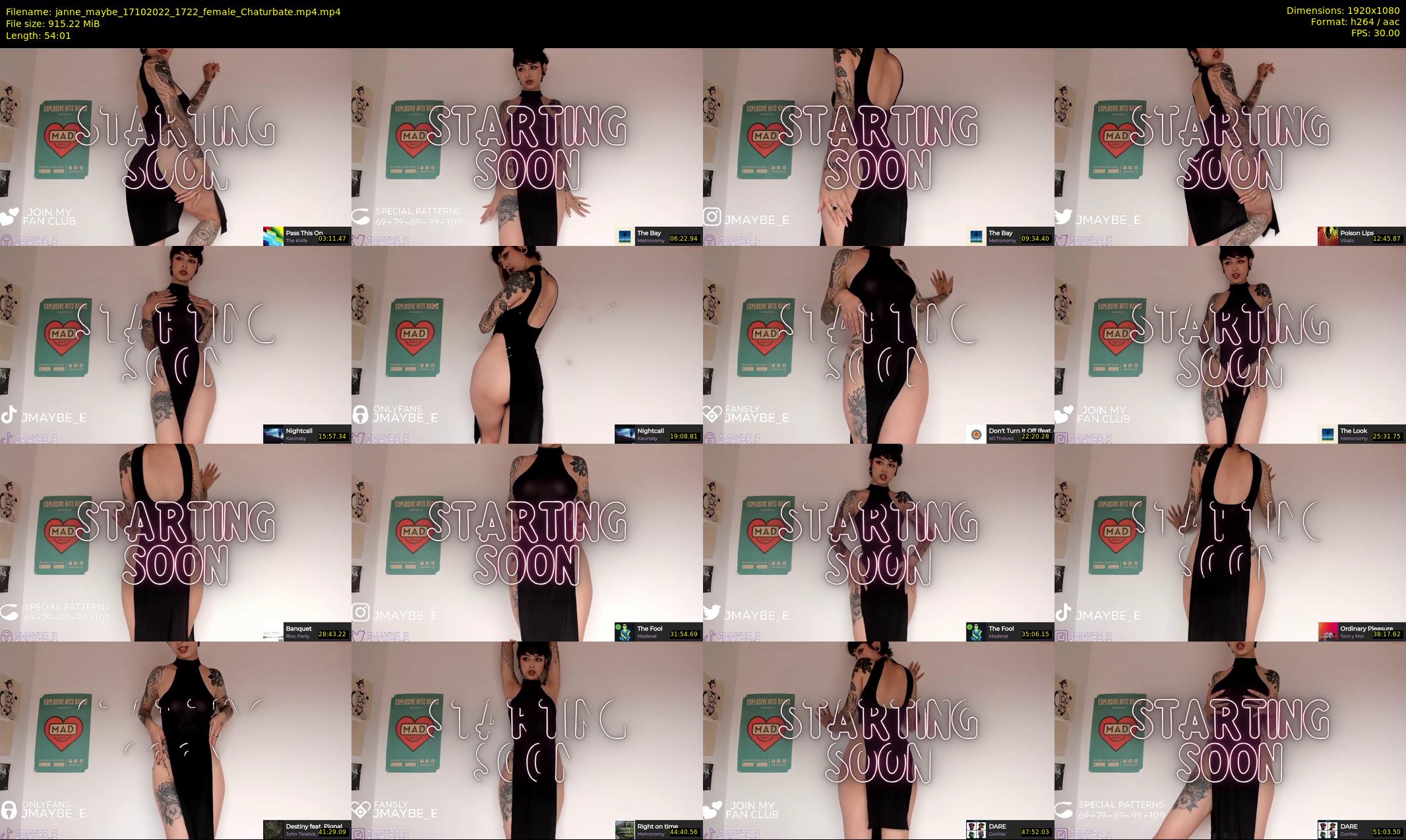 janne_maybe — 55 minute Chaturbate female cam show recording, 1080p, Oct 17, 2022