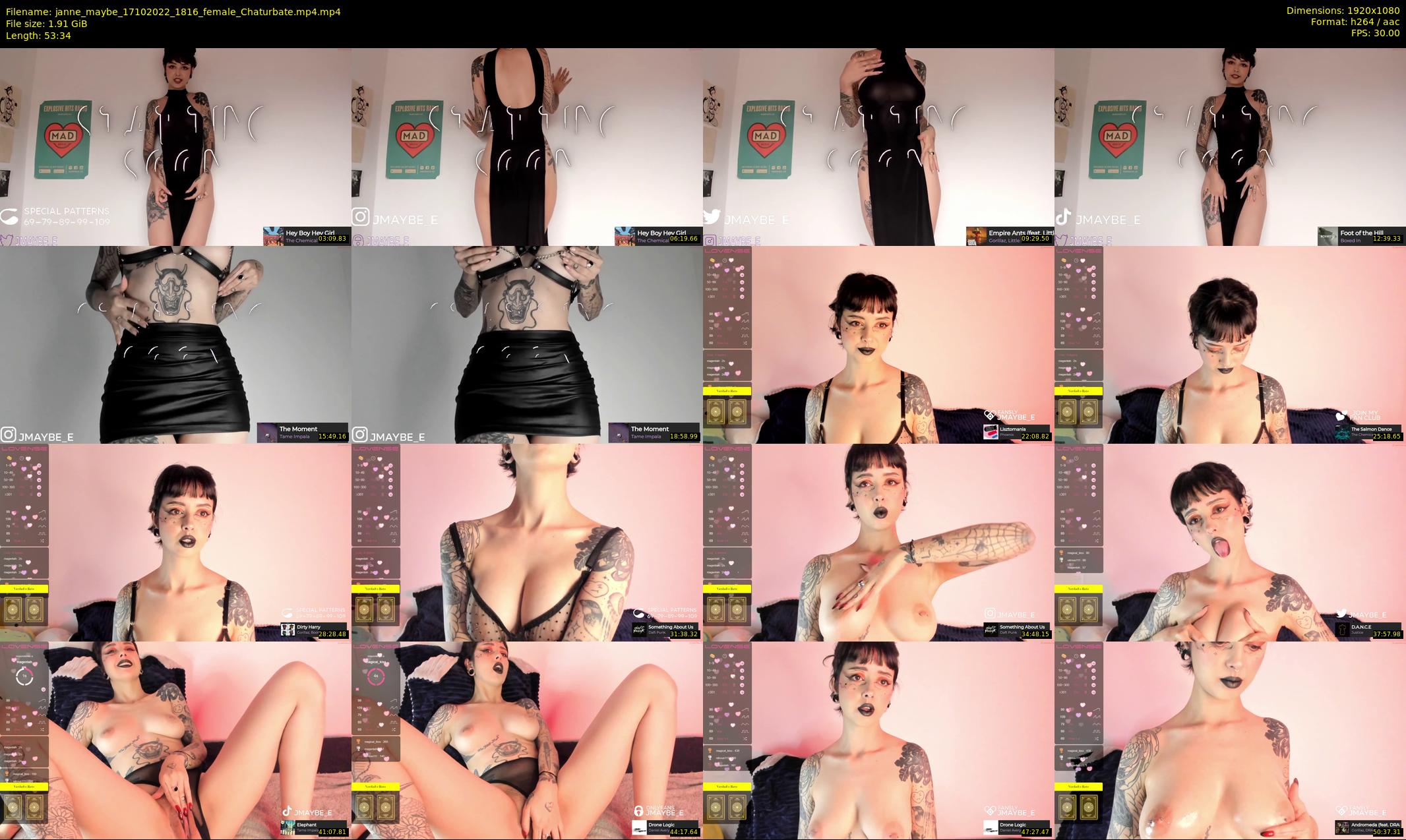 janne_maybe — 54 minute Chaturbate female cam show recording, 1080p, Oct 17, 2022