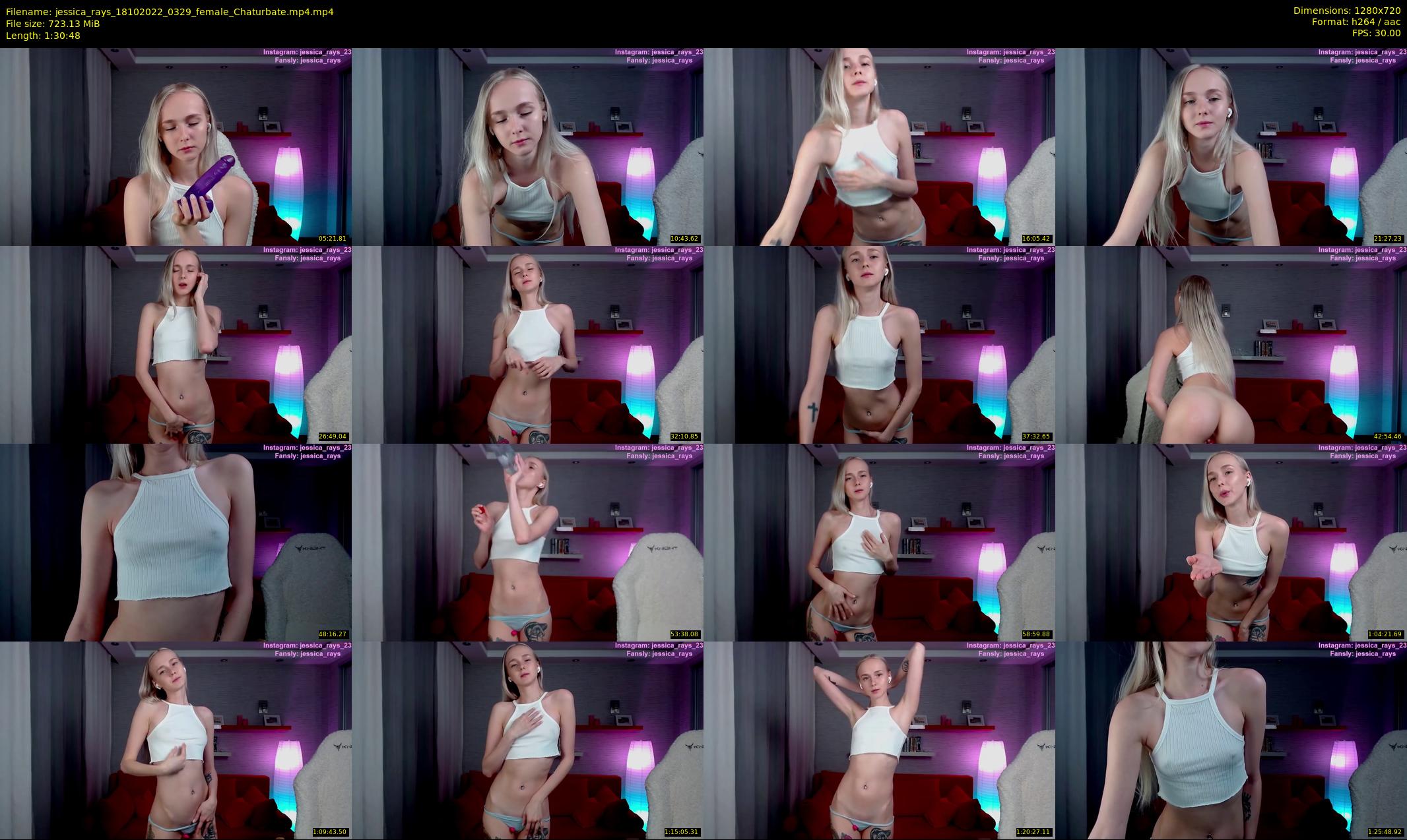 jessica_rays — 91 minute Chaturbate couple cam show recording, 720p, Oct 18, 2022
