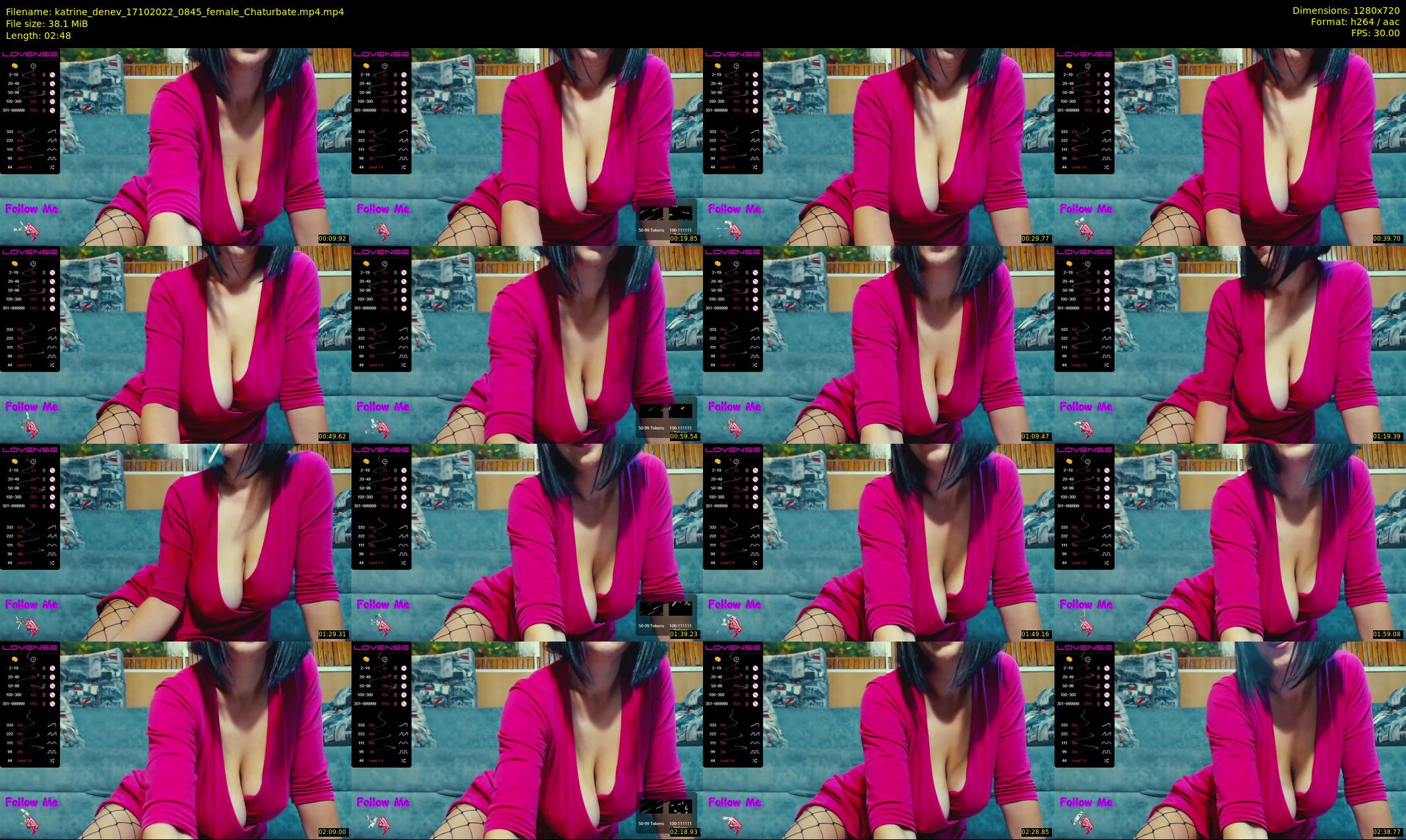 katrine_denev — 3 minute Chaturbate female cam show recording, 720p, Oct 17, 2022