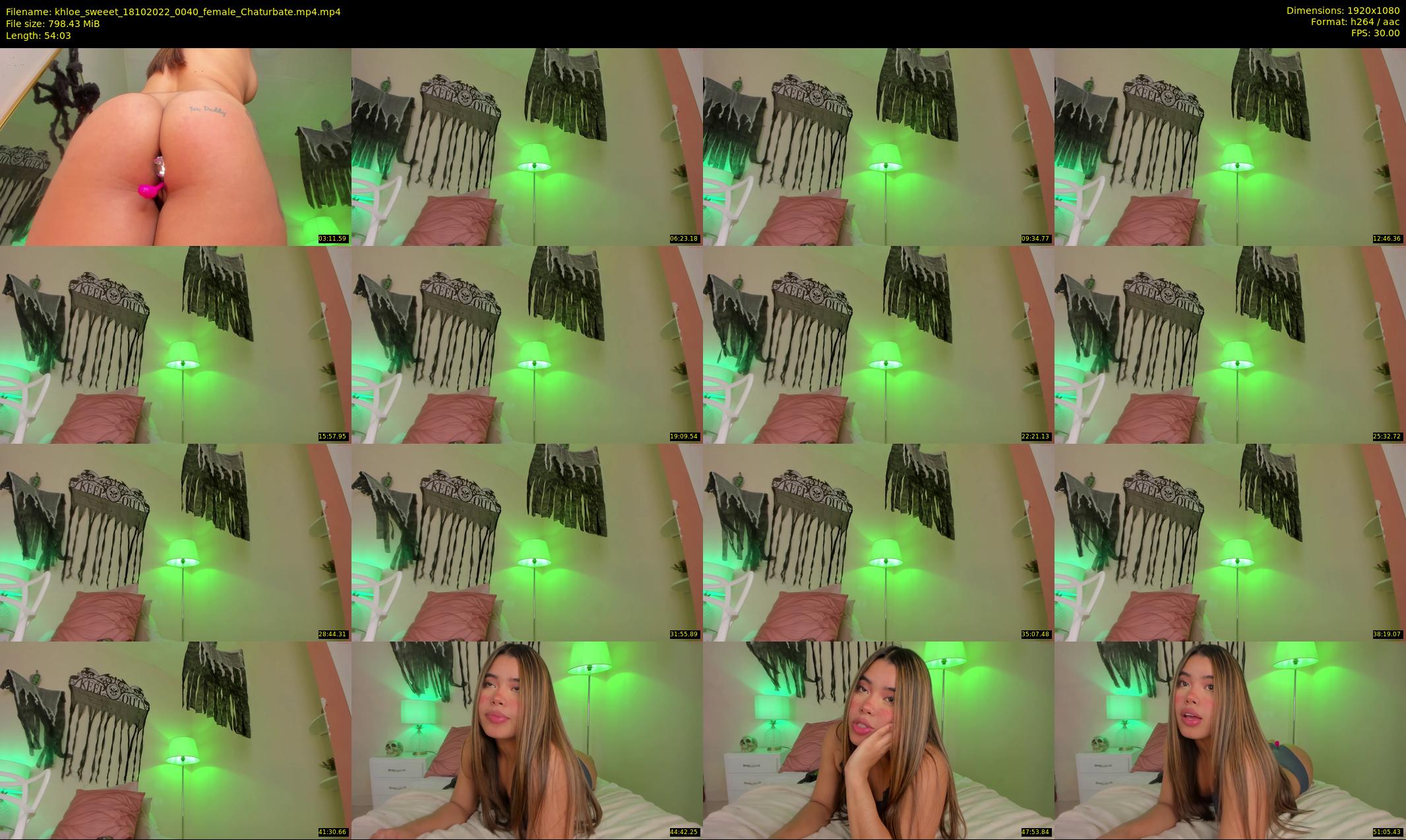 khloe_sweeet — 55 minute Chaturbate female cam show recording, 1080p, Oct 18, 2022