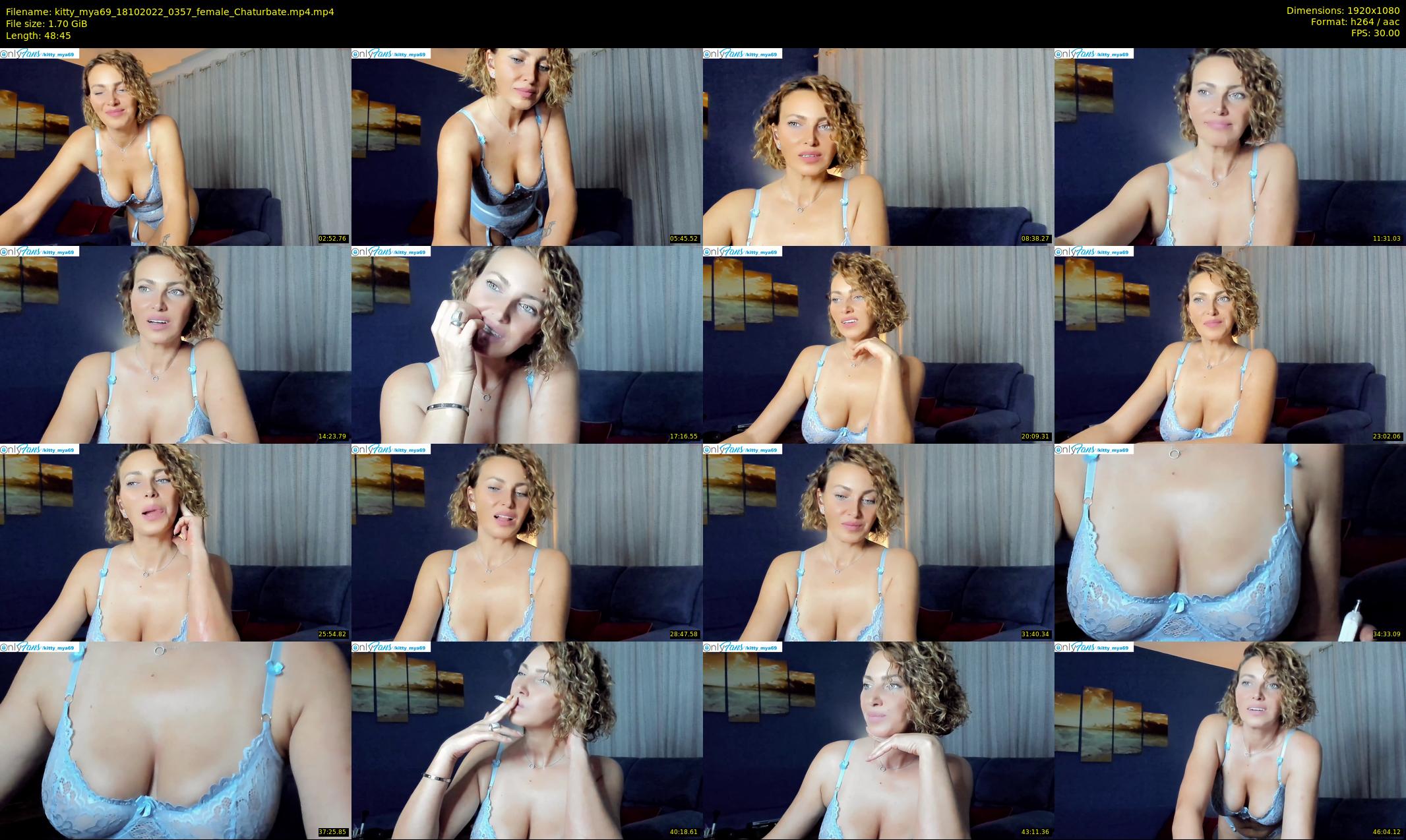 kitty_mya69 — 49 minute Chaturbate female cam show recording, 1080p, Oct 18, 2022