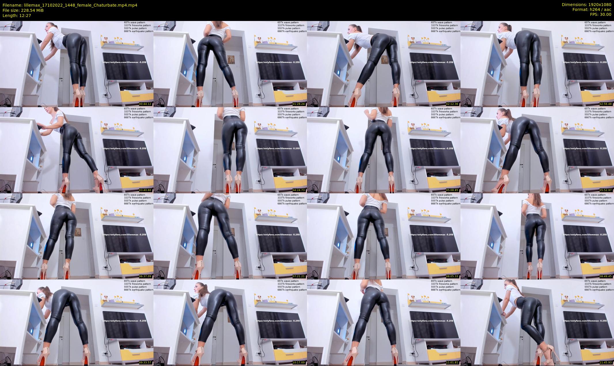 lillemax — 13 minute Chaturbate female cam show recording, 1080p, Oct 17, 2022
