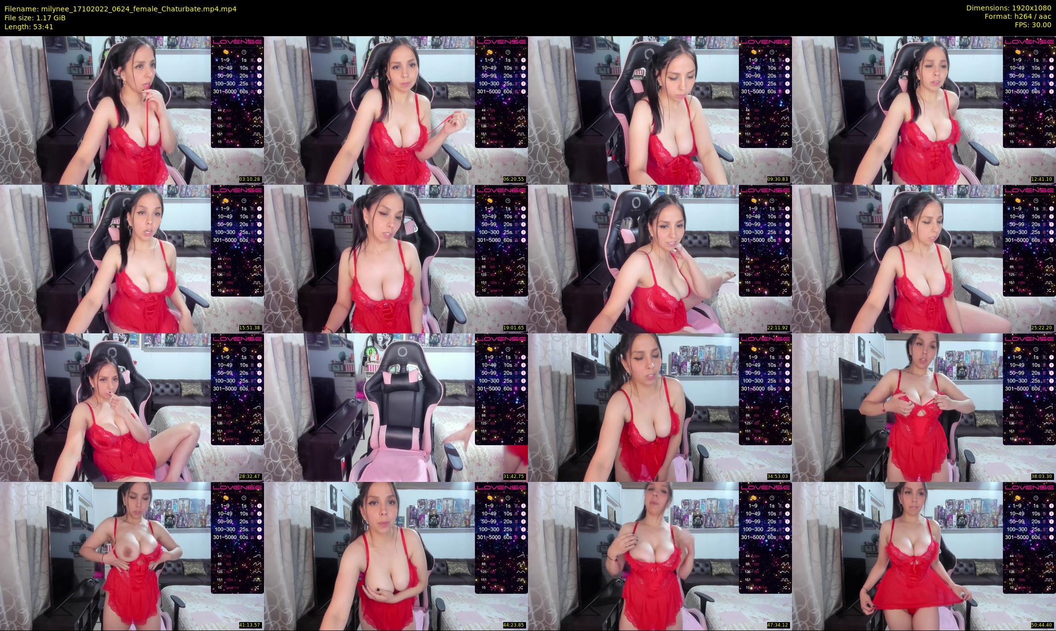 milynee — 54 minute Chaturbate female cam show recording, 1080p, Oct 17, 2022