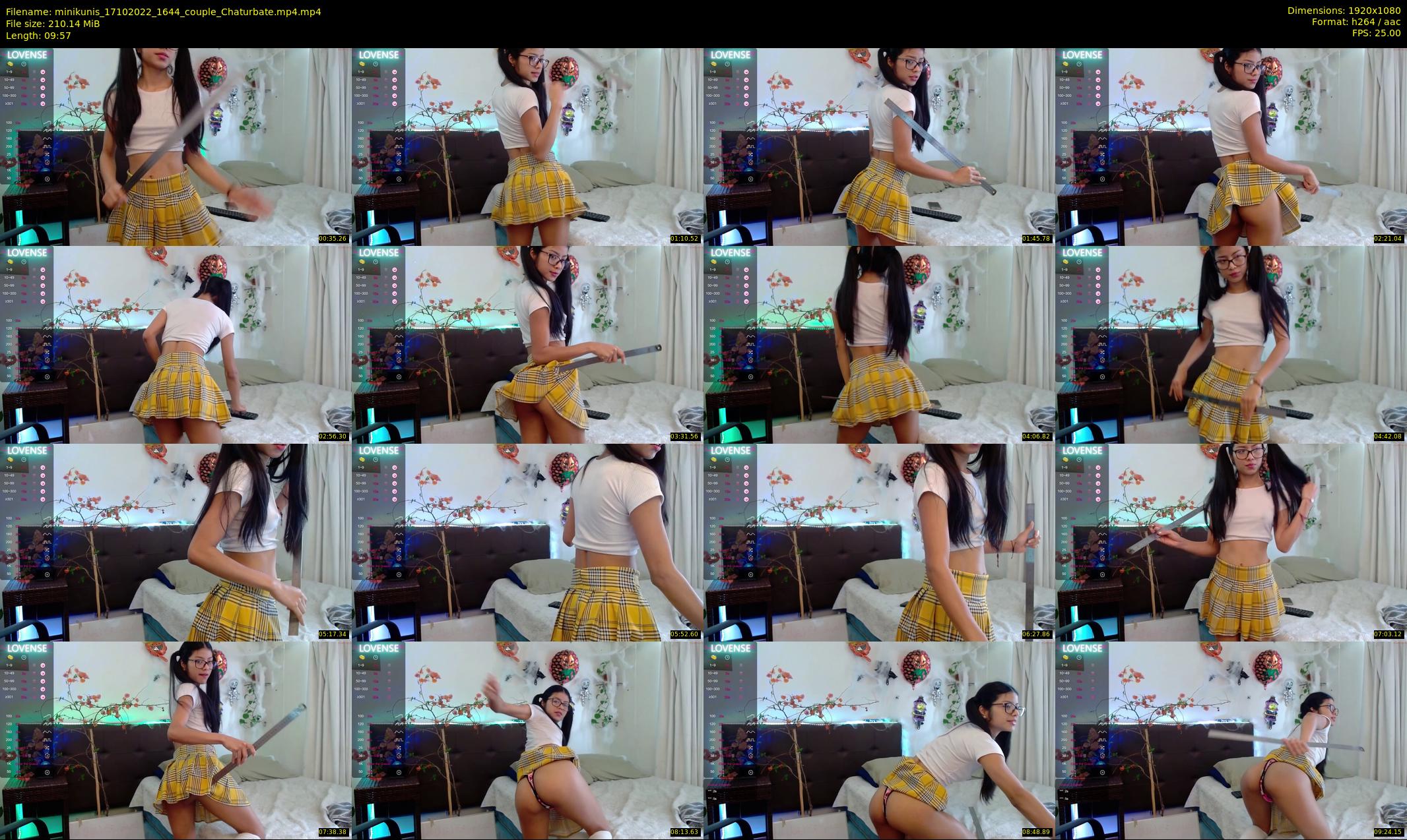 minikunis — 10 minute Chaturbate couple cam show recording, 1080p, Oct 17, 2022