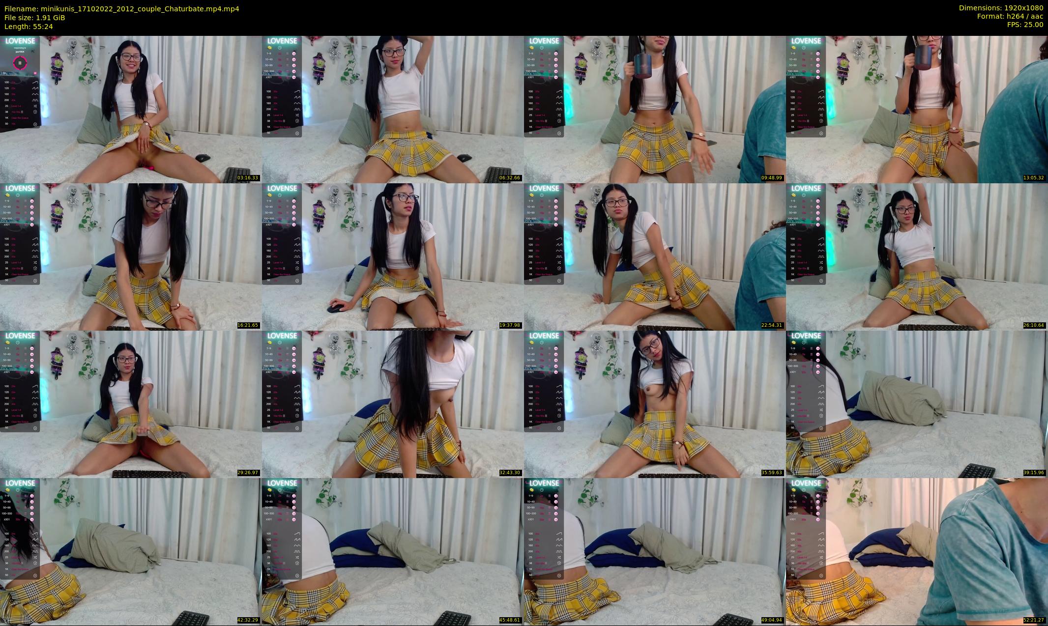 minikunis — 56 minute Chaturbate couple cam show recording, 1080p, Oct 17, 2022