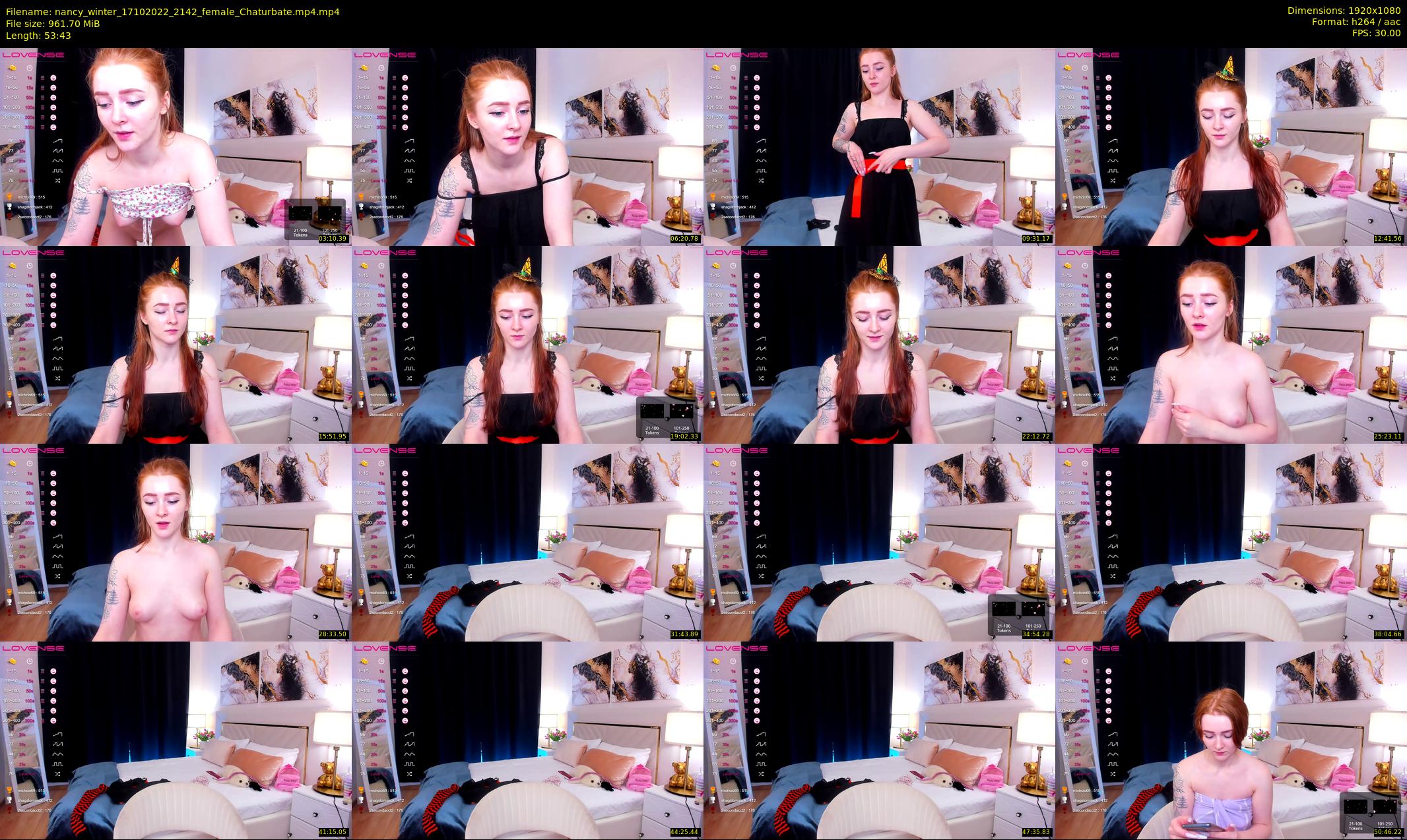 nancy_winter — 54 minute Chaturbate female cam show recording, 1080p, Oct 17, 2022