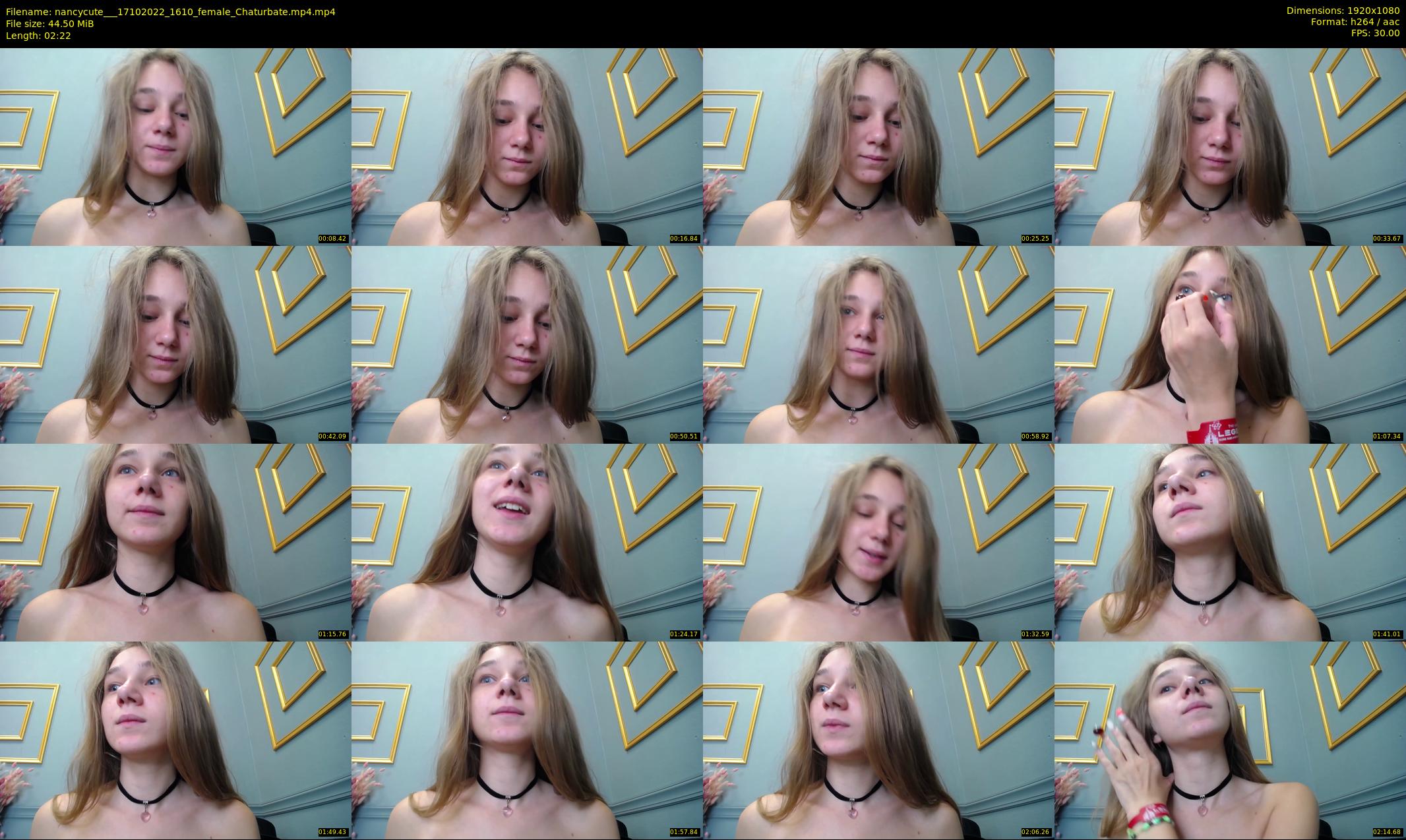 nancycute__ — 3 minute Chaturbate female cam show recording, 1080p, Oct 17, 2022