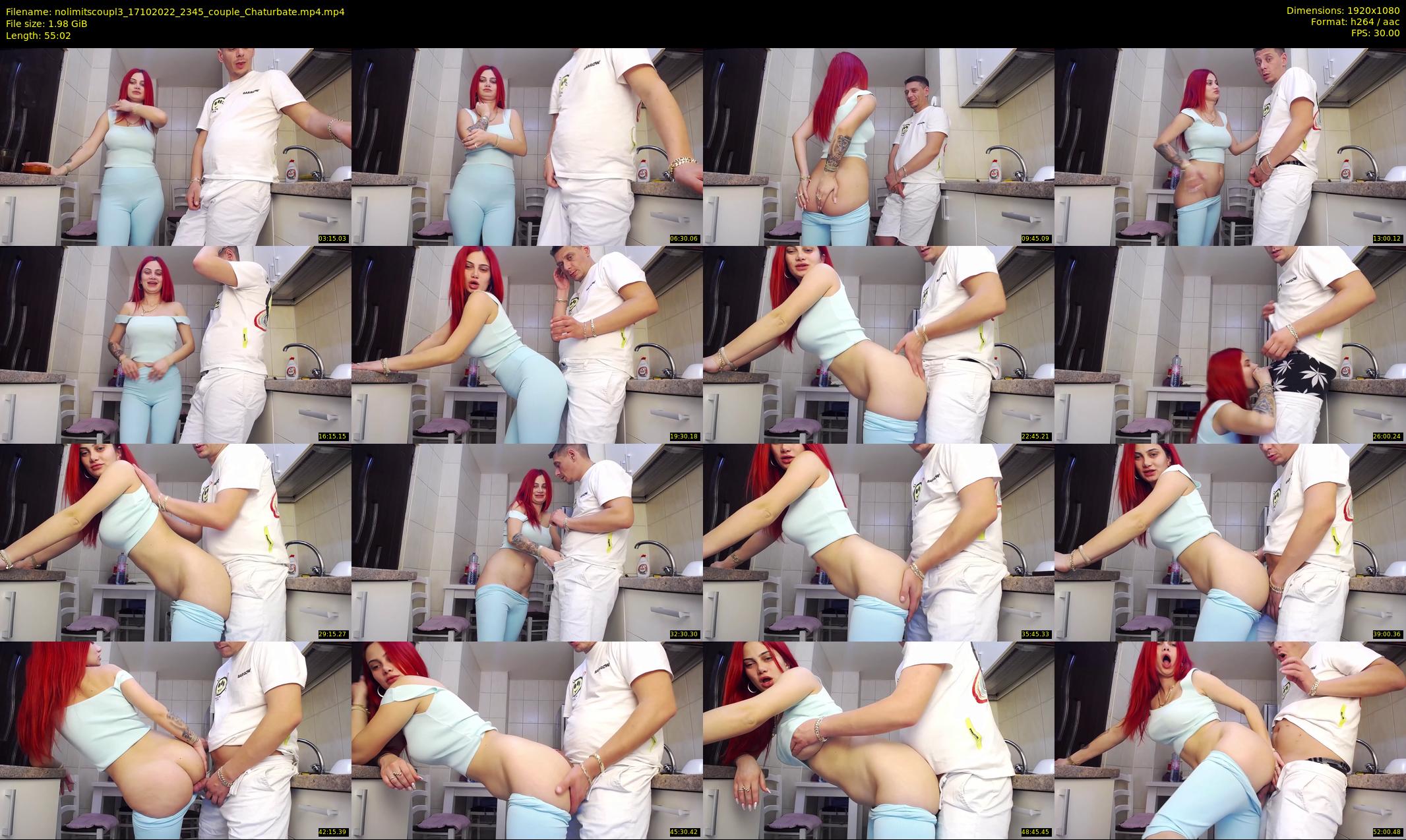 nolimitscoupl3 — 56 minute Chaturbate couple cam show recording, 1080p, Oct 17, 2022
